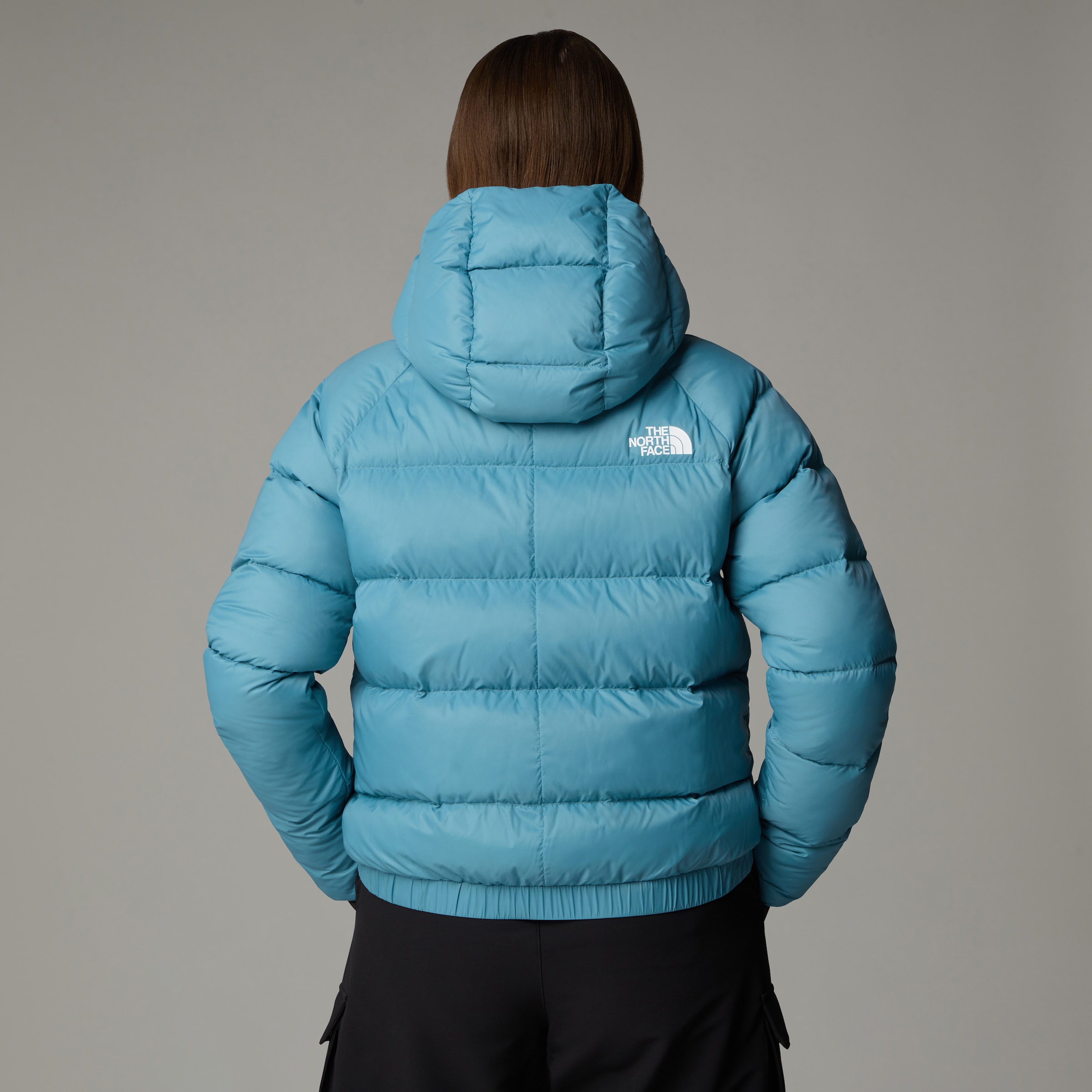 The North Face Daunenjacke »W HYALITE DOWN HOODIE - EU«, (1 St.), mit Kapuze, Winterjacke mit Logodruck
