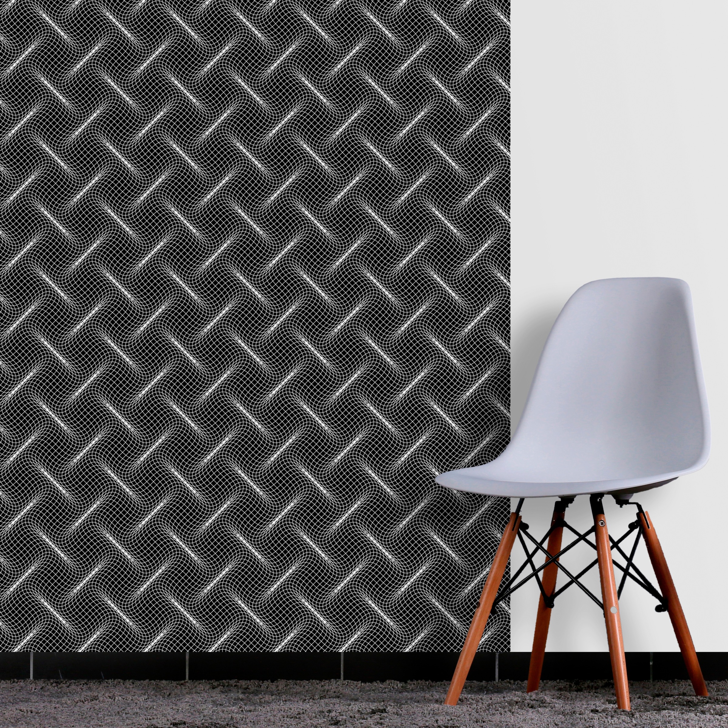 queence Vinyltapete »Felissa« Farbverlauf | abstrakt | bedruckt | gemustert glatt 90x250cm, selbstklebend, kinderleichte Anbringung, , Sticker