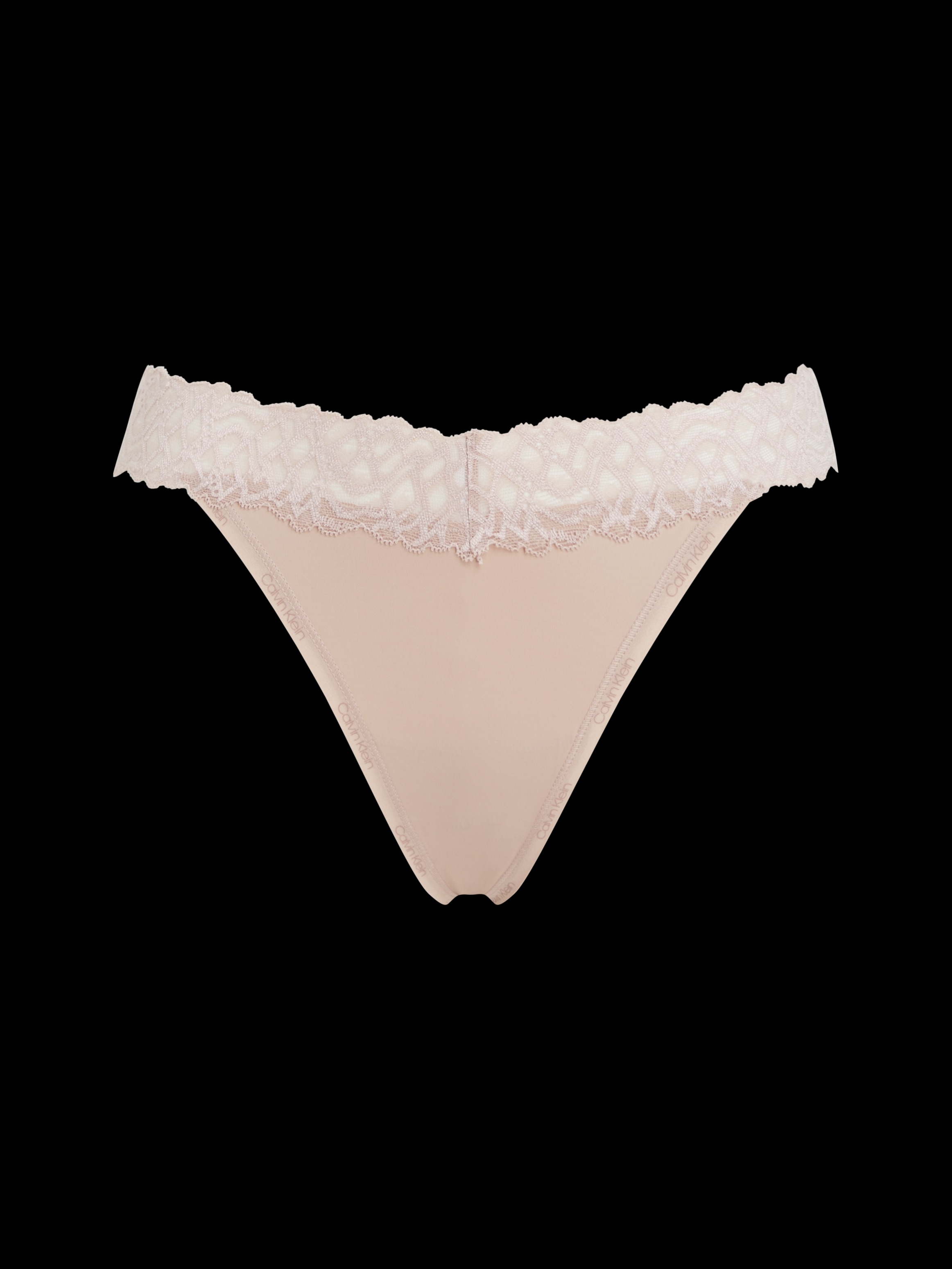 Calvin Klein Underwear Stringtanga »THONG«, mit Spitze am Bund