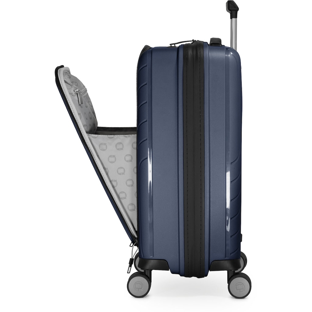 Hauptstadtkoffer Hartschalen-Trolley »TXL, dunkelblau, 55 cm«, 4 Rollen