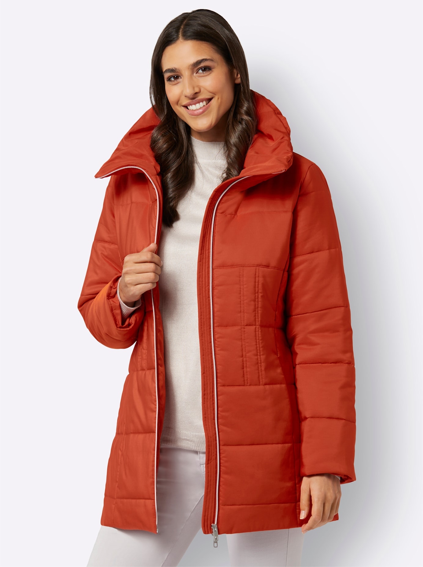 Classic Basics Steppjacke, ohne Kapuze