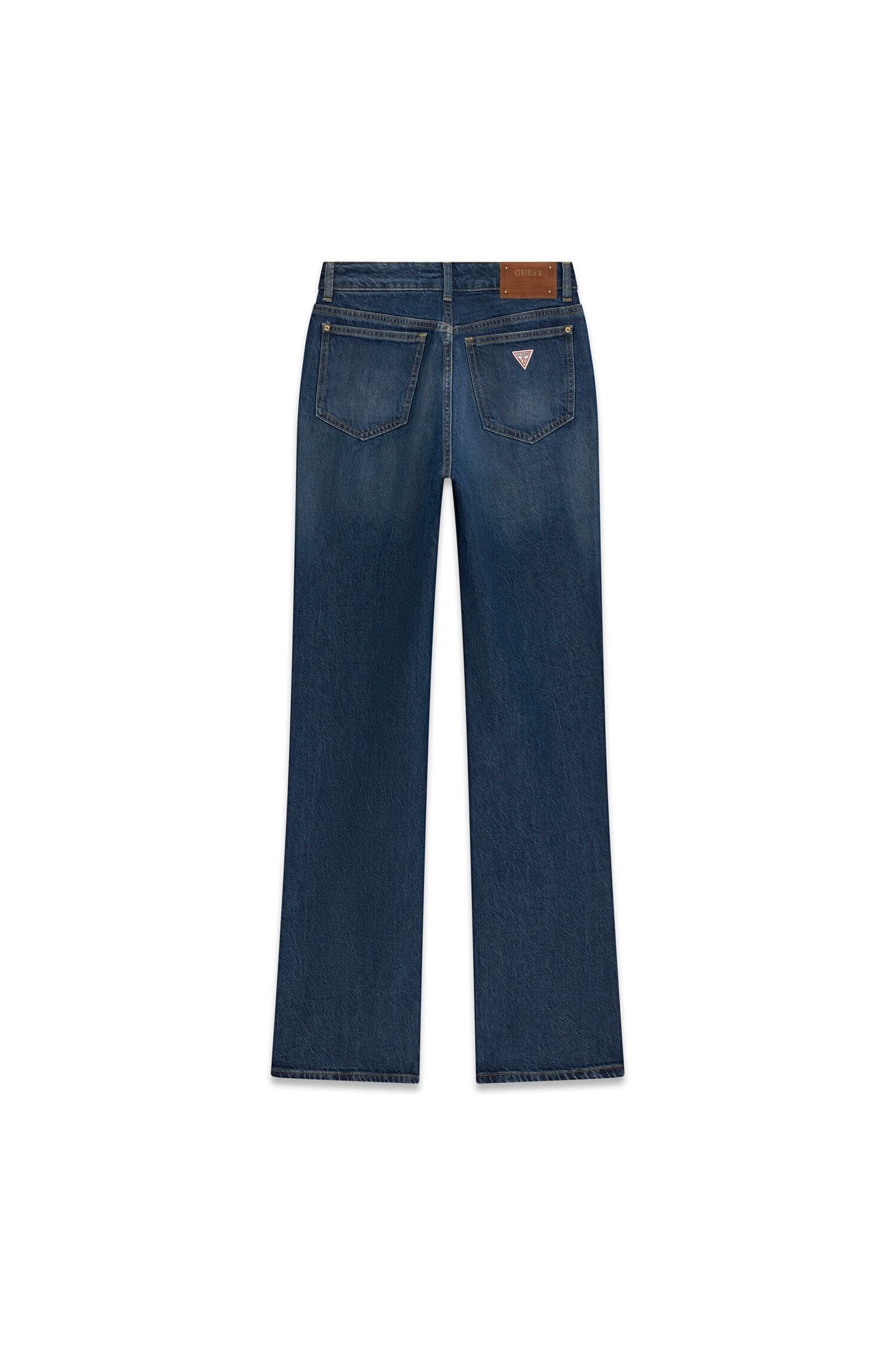 Guess Straight-Jeans »ICONIC STRAIGHT« aus Baumwoll-Lyocell-Mix