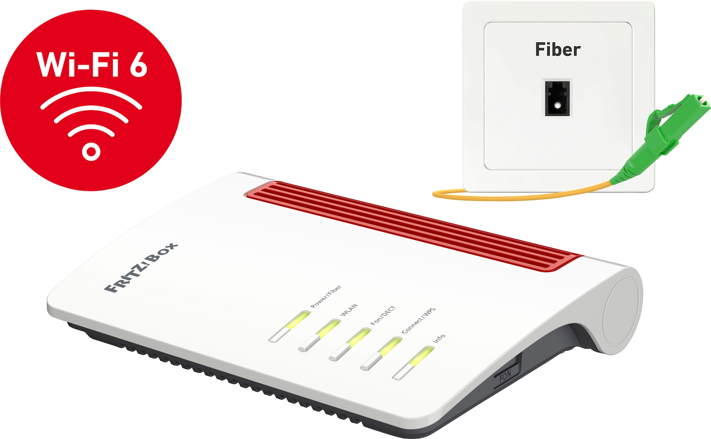 AVM WLAN-Router »FRITZ!Box 5530 Fiber«, (1 St.)