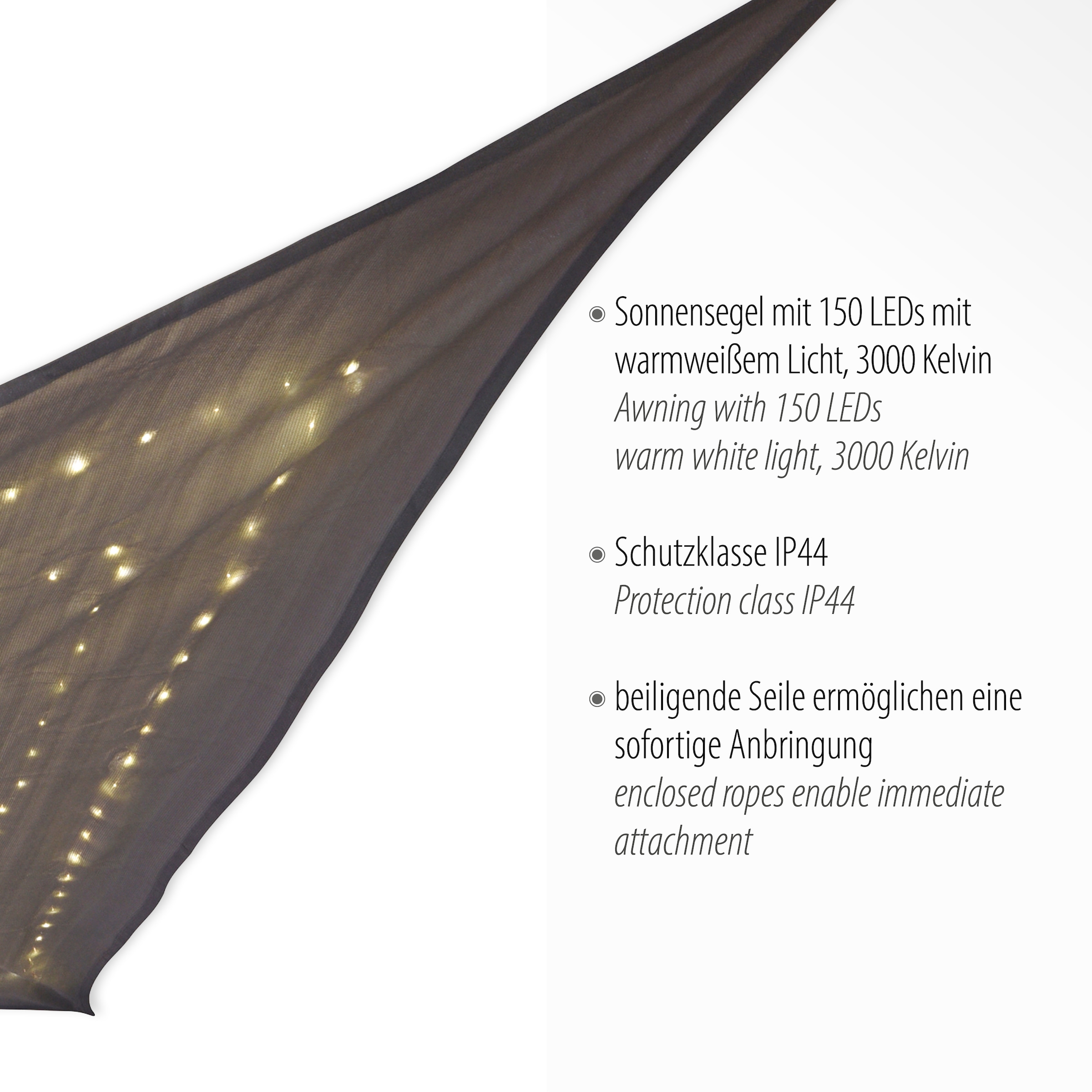 Leuchten Direkt Außen-Deckenleuchte »SEGEL«, 1 flammig-flammig, LED online  kaufen | mit 3 Jahren XXL Garantie