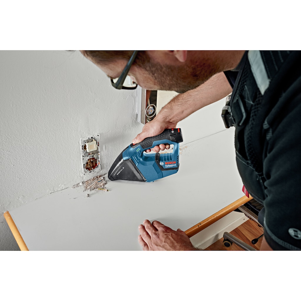 Bosch Professional Akku-Handstaubsauger »GAS 12V«, (Set)