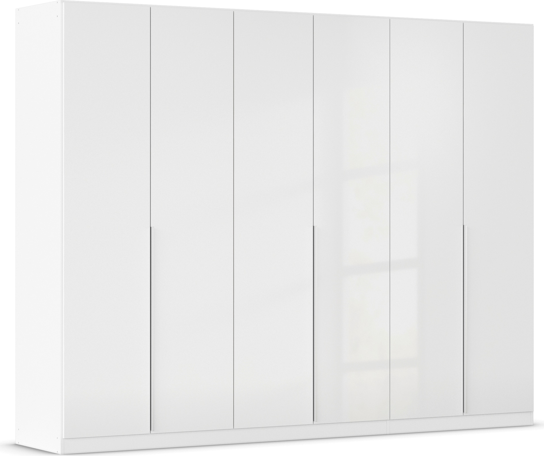 rauch Drehtürenschrank »Kleiderschrank Schrank Garderobe AGORDO TOPSELLER Schlafzimmer«, (in zwei Griff-Farben mit Dekor- oder Hochglanzfront), durchdachte Innenausstattung, in 6 Breiten und 2 Höhen MADE IN GERMANY