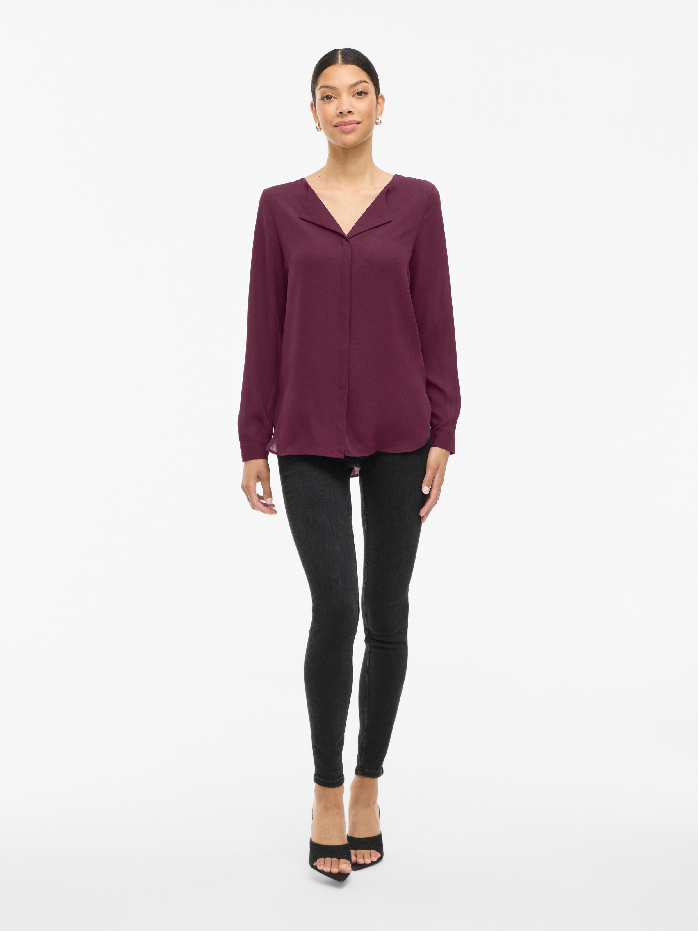 Vila Blusenshirt »VILUCY L/S SHIRT - NOOS«