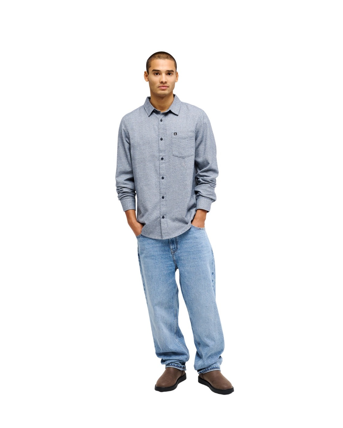 Quiksilver Langarmhemd »Motherfly Heather«