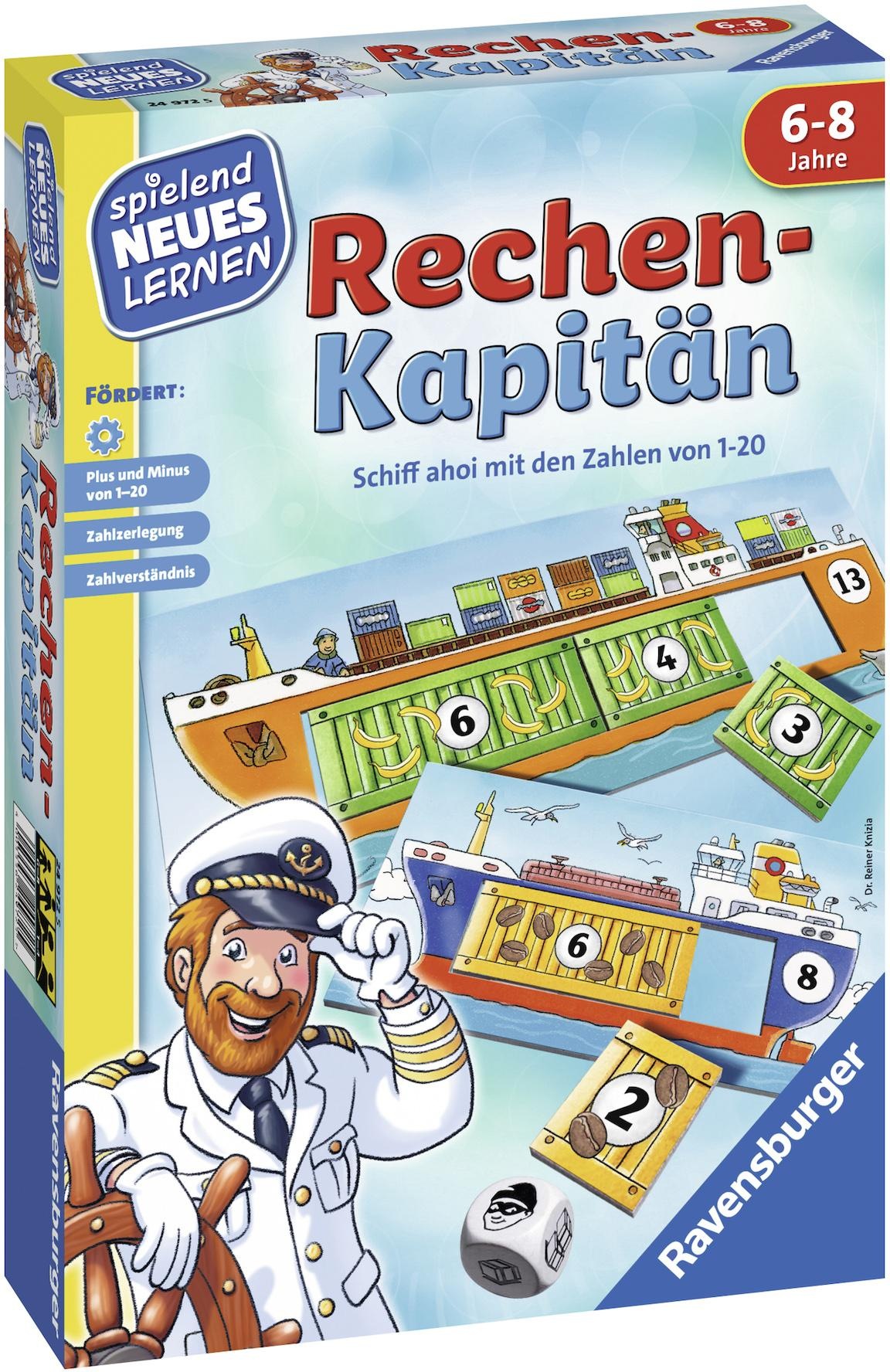 Ravensburger Spiel »Rechen-Kapitän«, Made in Europe