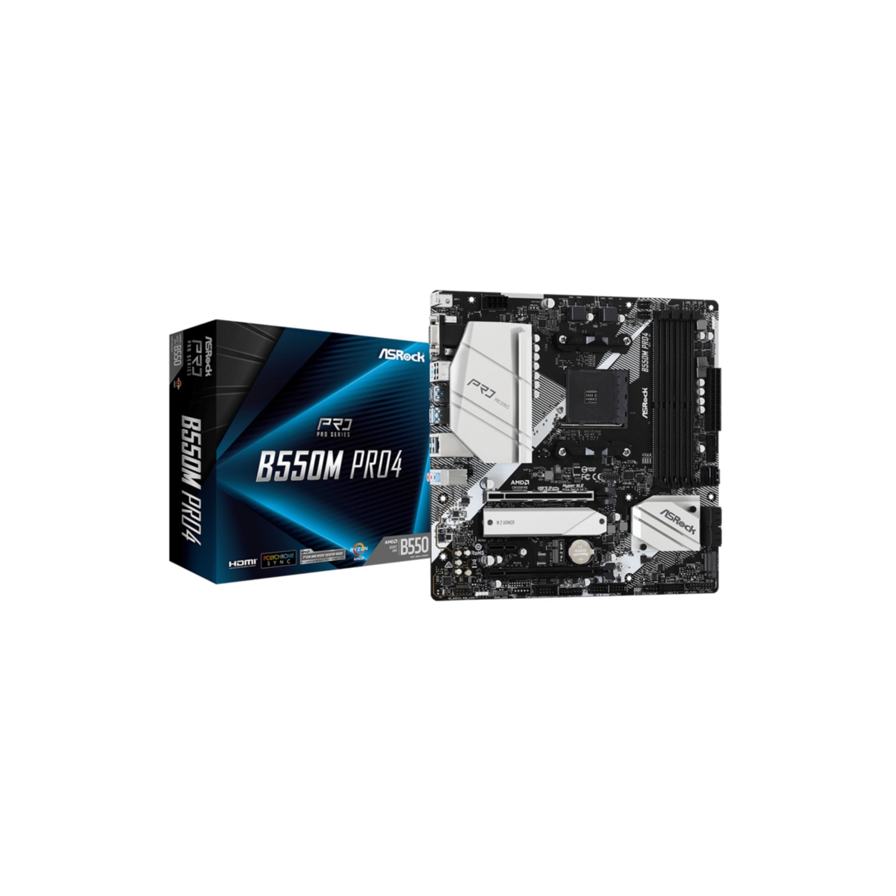 Asrock Mainboard »B550M Pro4«