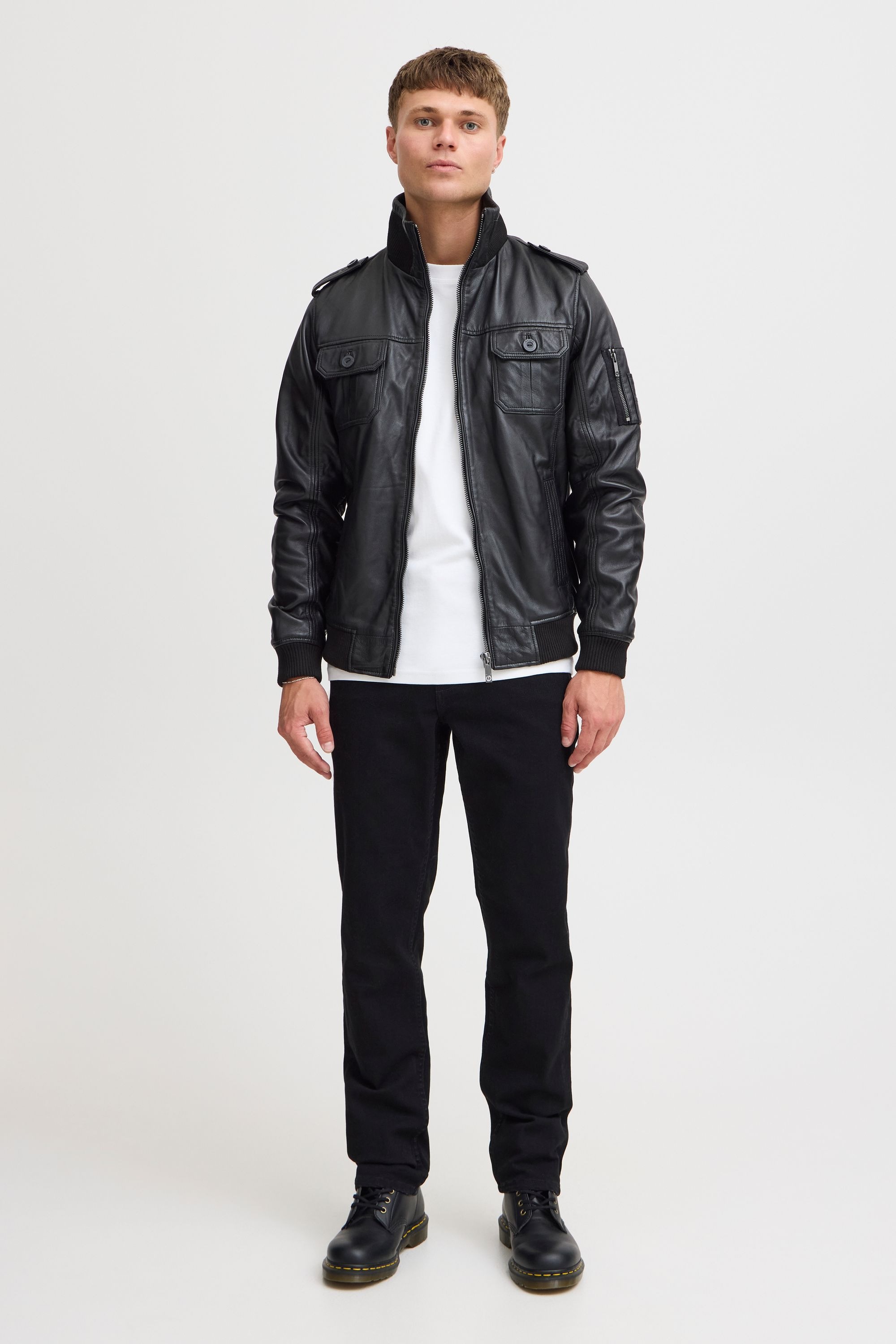 !Solid Lederjacke »Lederjacke SDFamash«