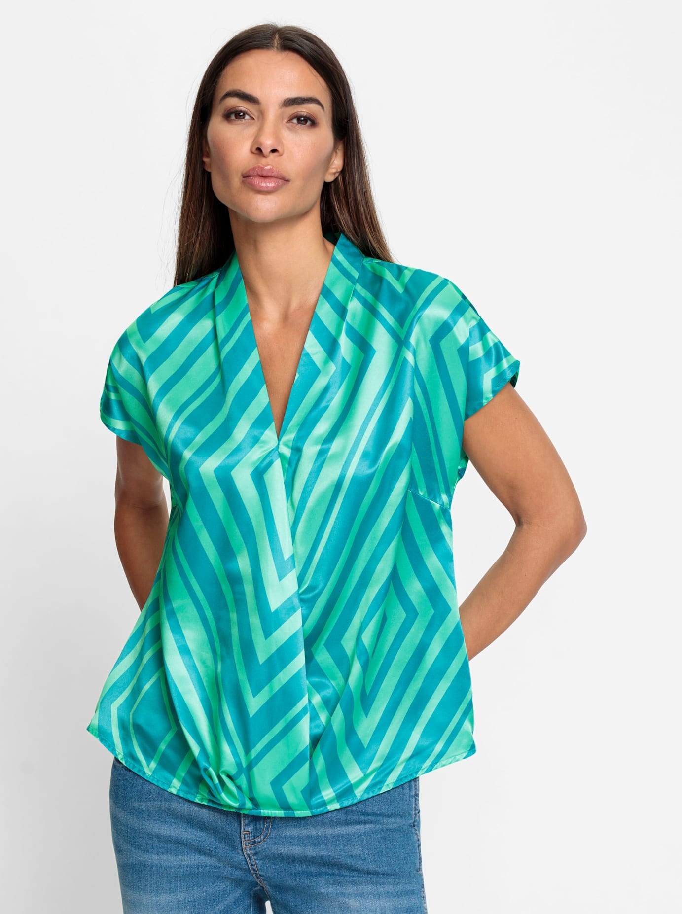 heine Druckbluse