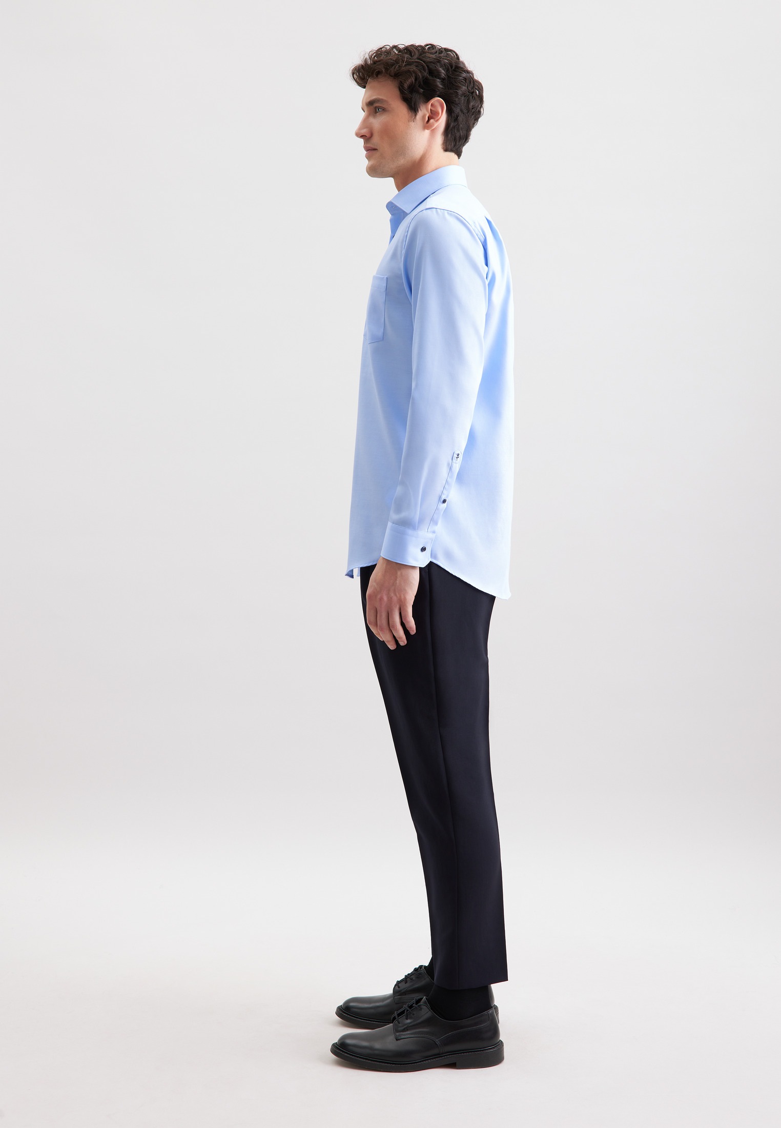 seidensticker Businesshemd »Schwarze Rose« Comfort 1/1 Kentkragen Uni