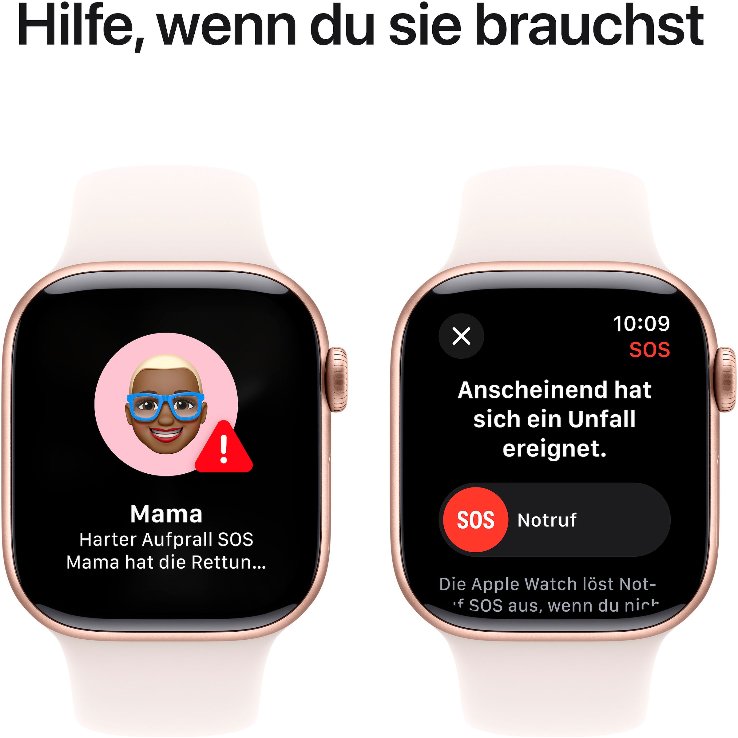 Apple Smartwatch »Watch Series 10 Aluminium«, Watch OS 11