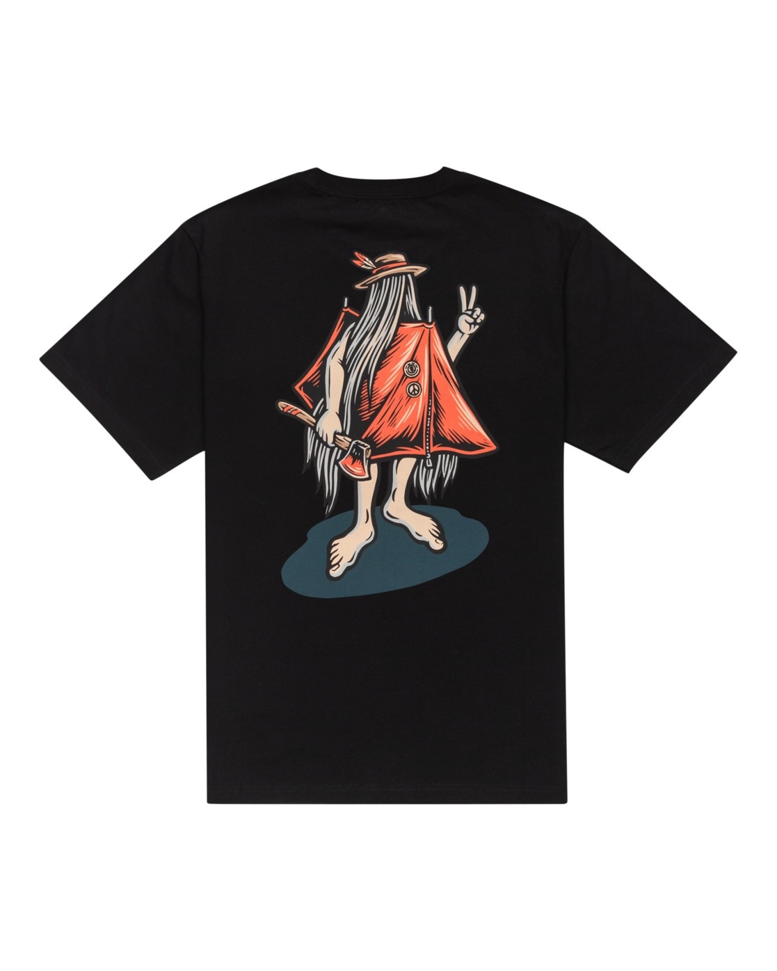 Element T-Shirt »Happy Camper«