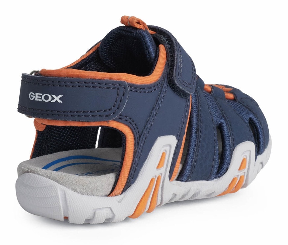 Geox Sandale »B SANDAL KRAZE«, mit Fersen-Klettverschluss