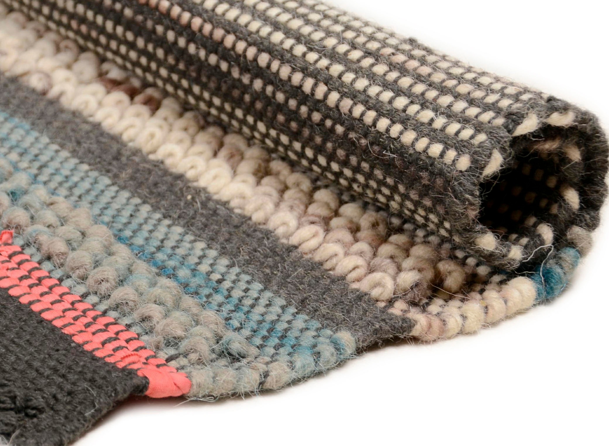 THEKO Teppich »Nomadic 3912«, rechteckig, 7 mm Höhe, handgewebt, mit Fransen, ideal im Wohnzimmer & Schlafzimmer