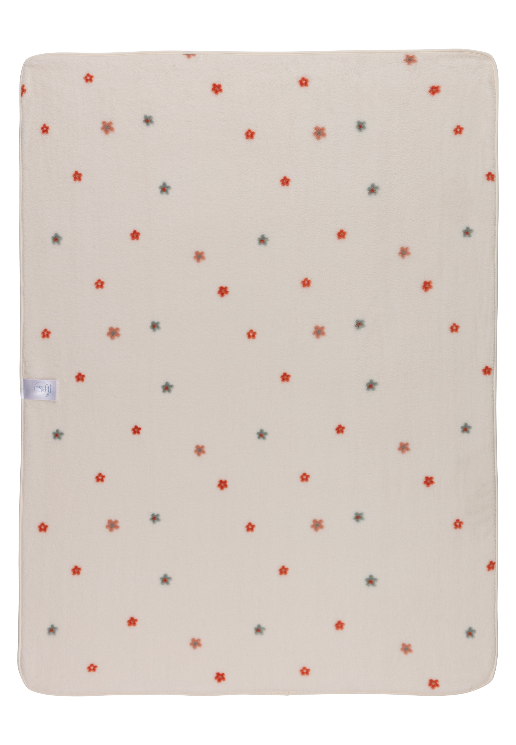 Sterntaler® Babydecke »Babydecke Plüsch BAUERNHOF Blumen«