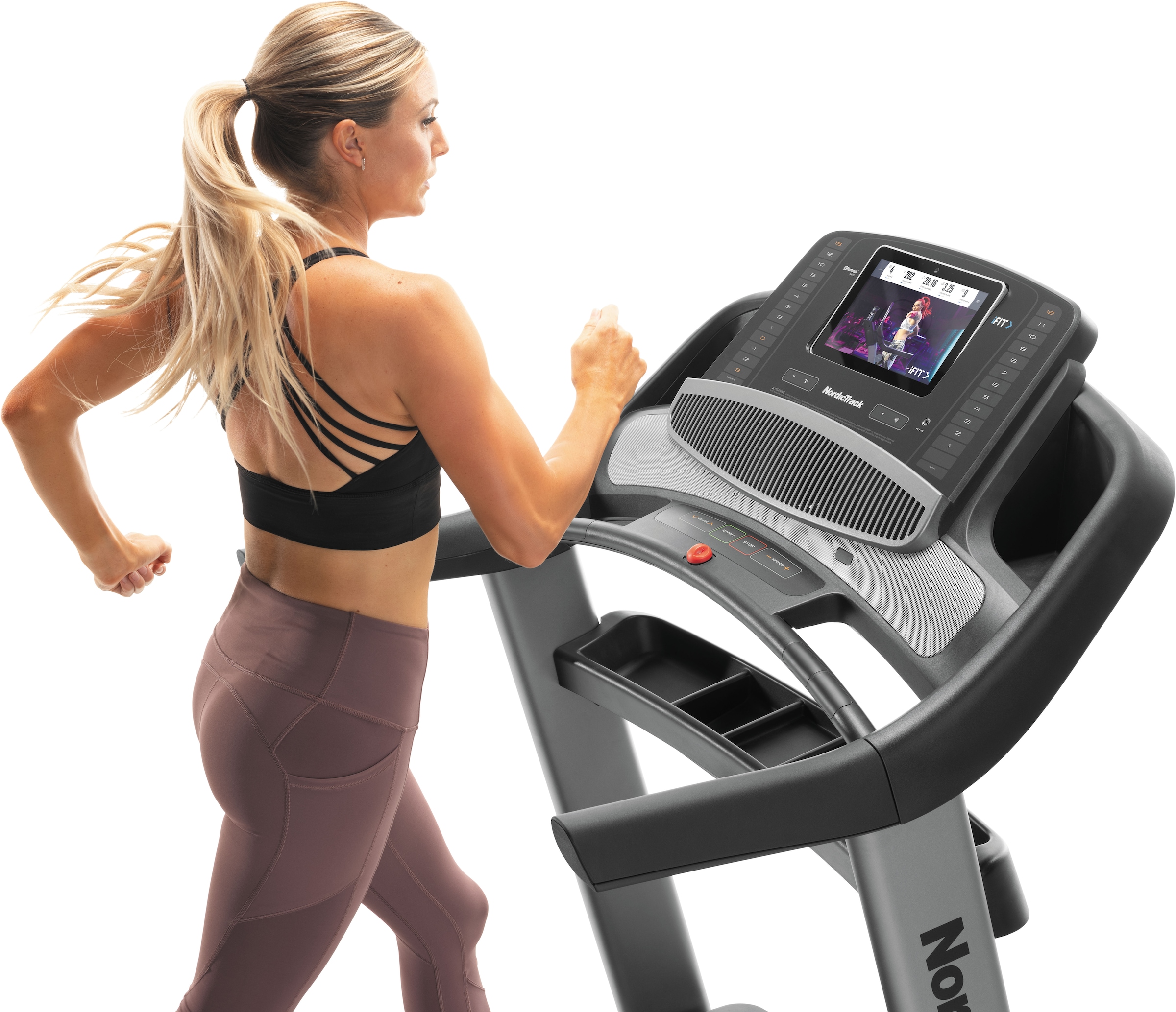 NordicTrack Laufband »Commercial 1750«, (mit integriertem Ventilator), bis max. 22 km/h, klappbar