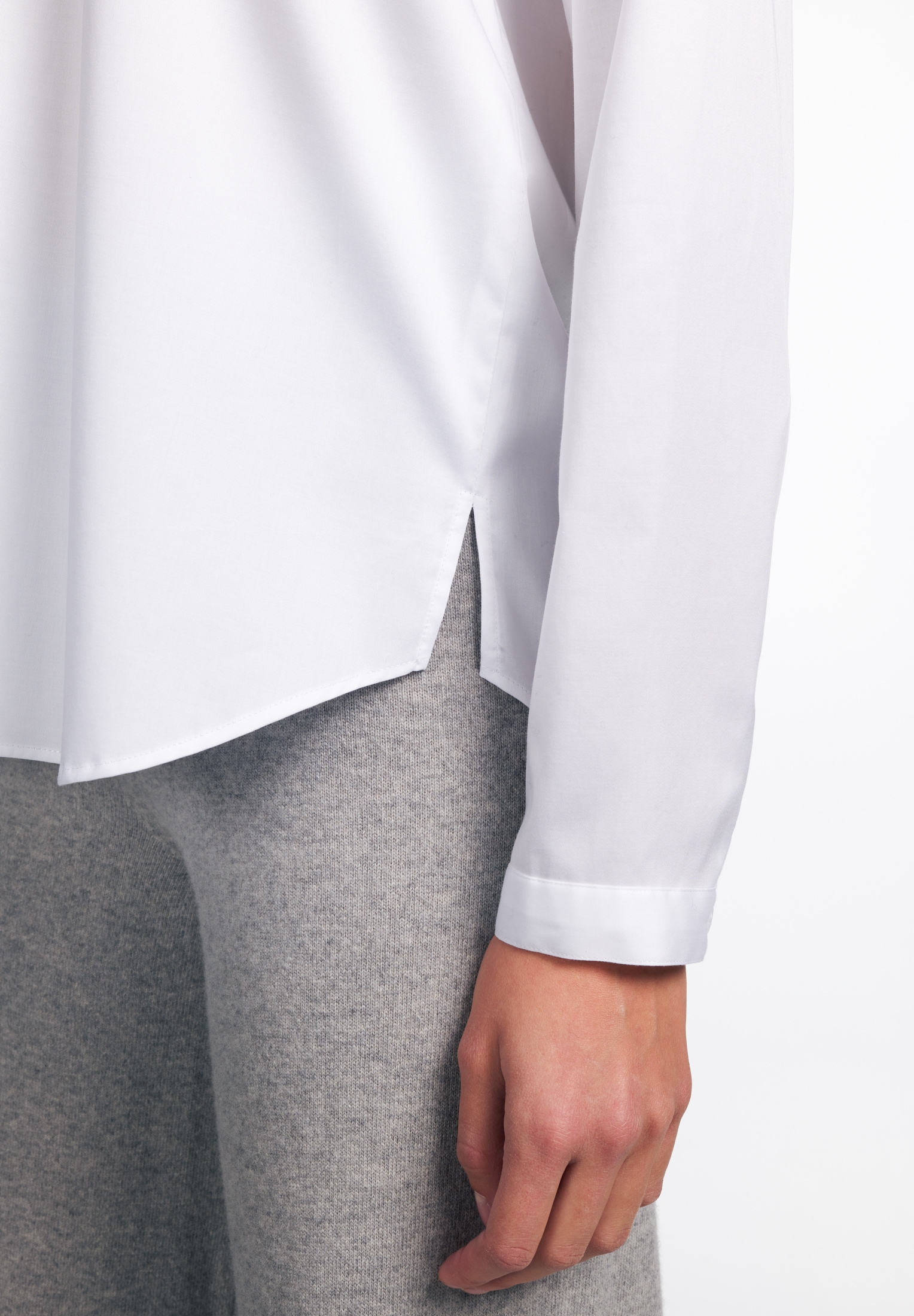 Eterna Longbluse »LOOSE FIT«, EASY IRON (bügelleicht)
