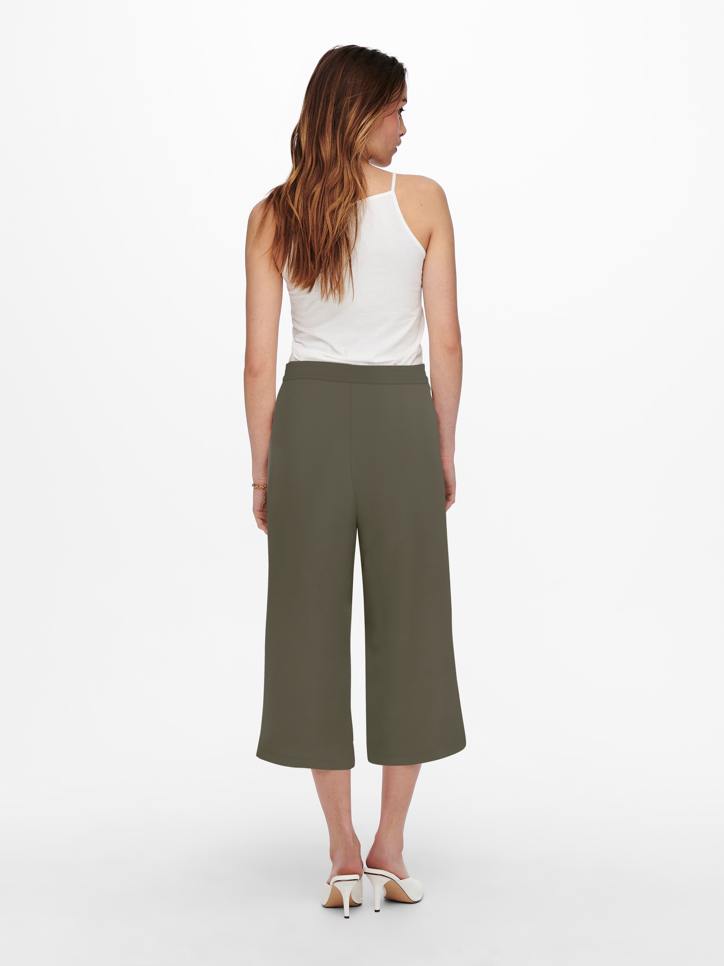 ONLY Palazzohose »ONLNOVA LIFE CROP PALAZZO PANT AOP PTM«  Viskose, regular fit