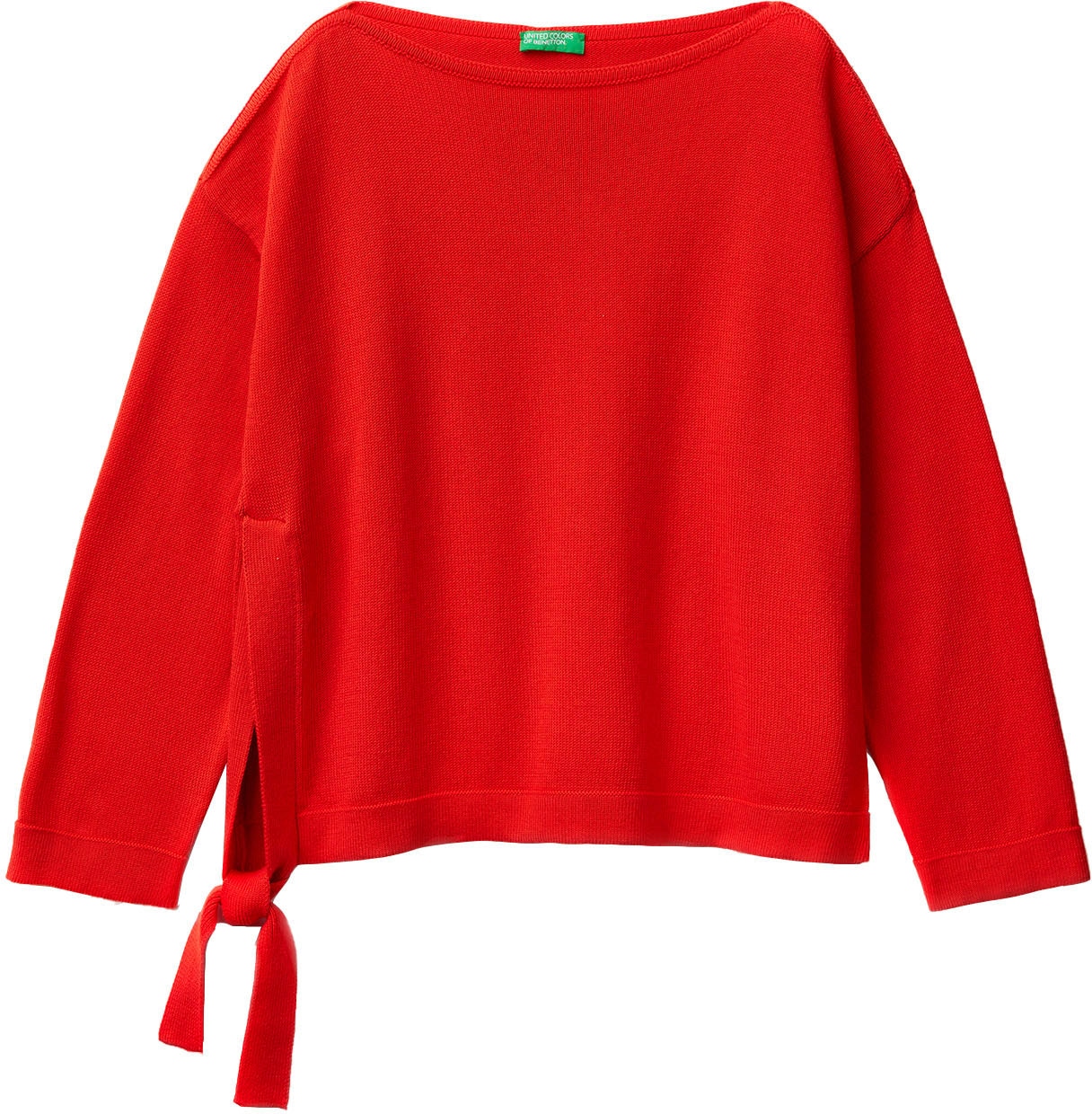 United Colors of Benetton Strickpullover, mit U-Boot-Ausschnitt