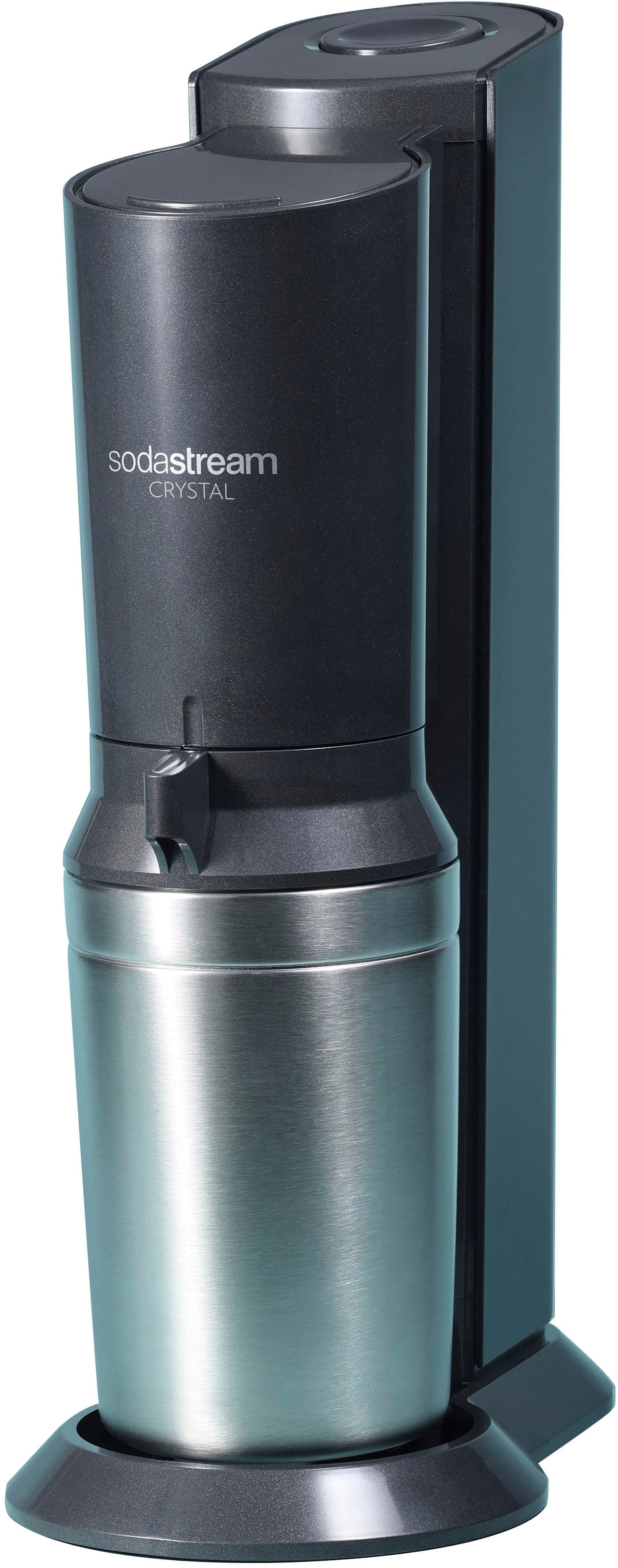 SodaStream Wassersprudler »Crystal 3.0« mit Quick Connect CO2-Zylinder und 1x Glaskaraffe 0,7 L