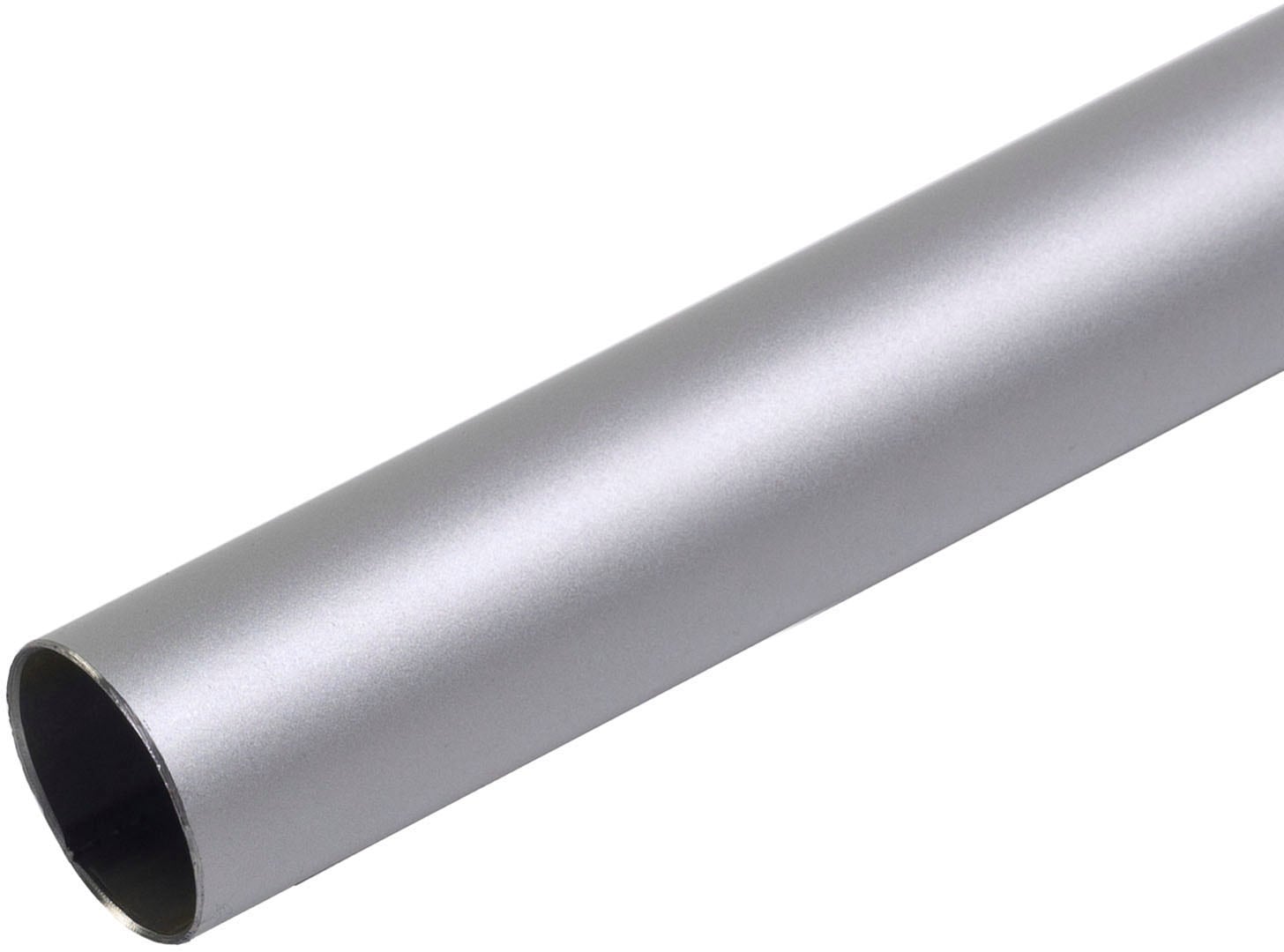 Liedeco Gardinenstange »Fertigstilgarnitur 20 mm Power Zylinder Acryl«, 1 läufig-läufig, Fixmaß, Gardinenstange Komplett
