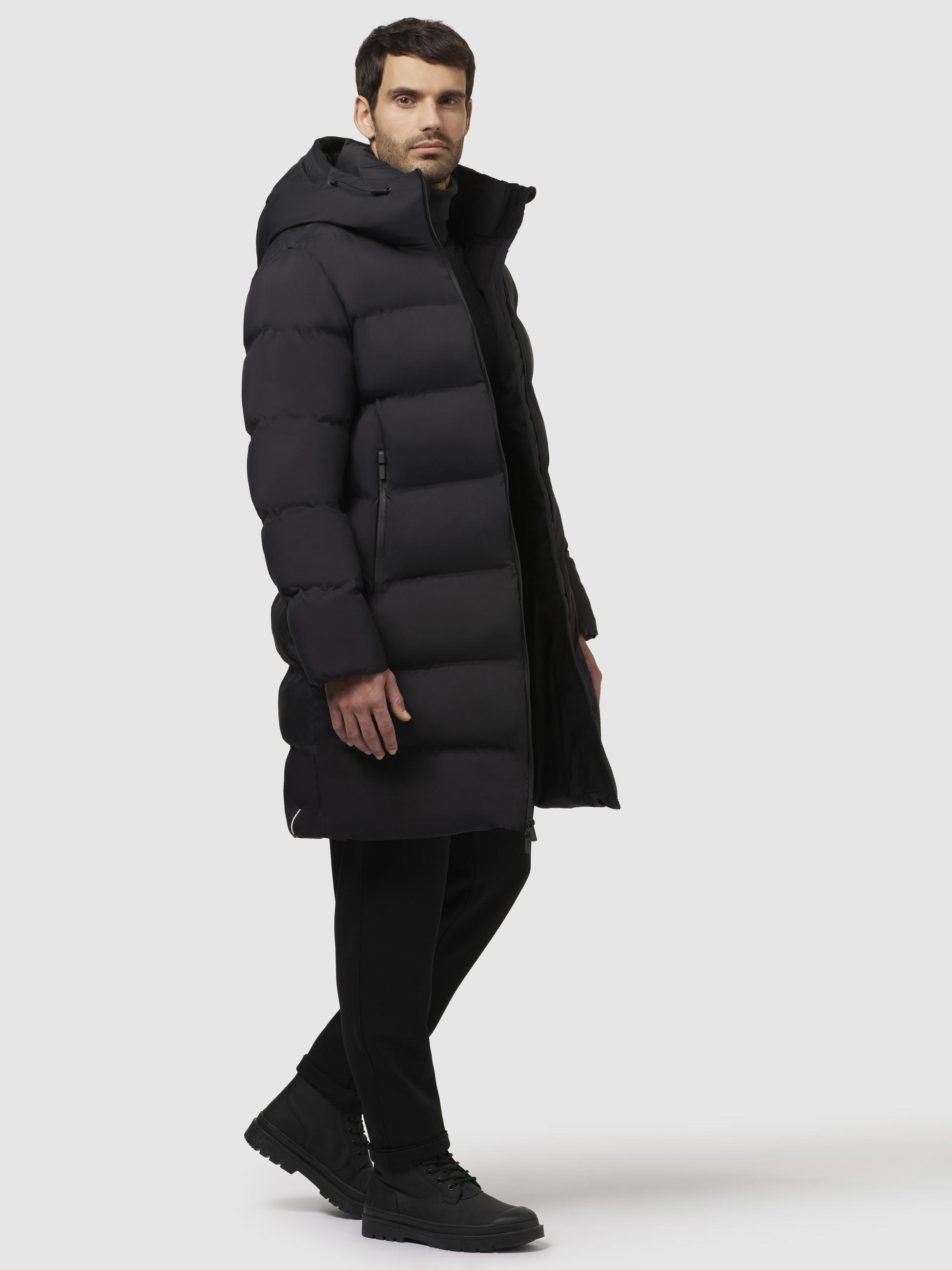 khujo Steppmantel »Steppmantel Caius2-YM«, Stylischer Herren Wintermantel mit Kapuze