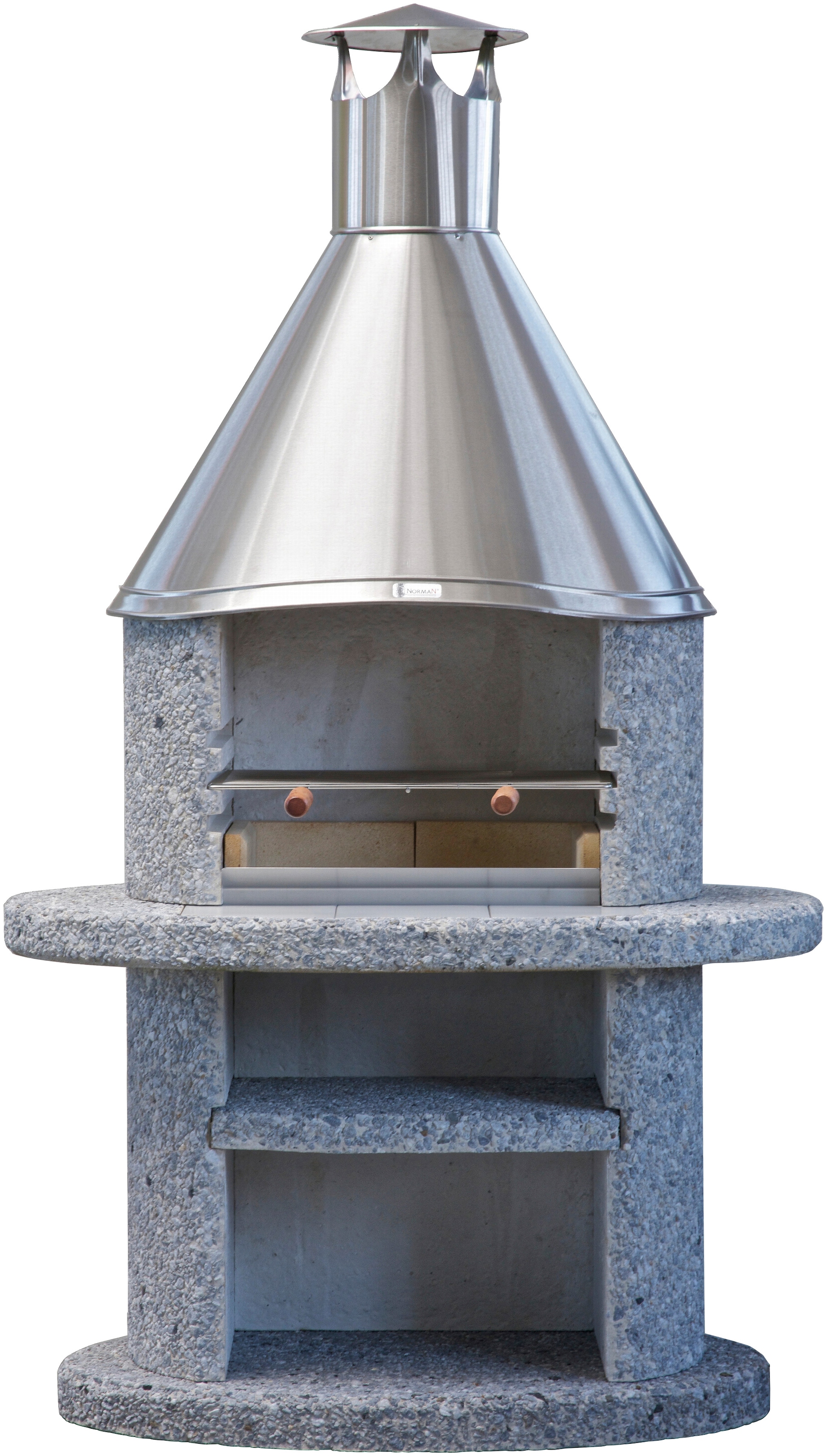 WELLFIRE Grillkamin »Duna«, BxTxH: 110x73x192 cm