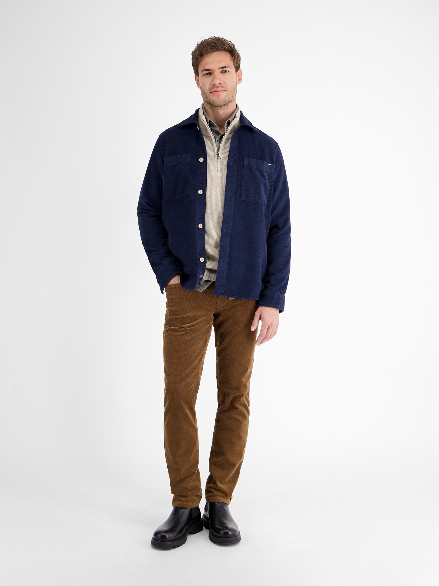 LERROS Cordhose »LŠssige und bequeme Cordhose im Baxter-Style«