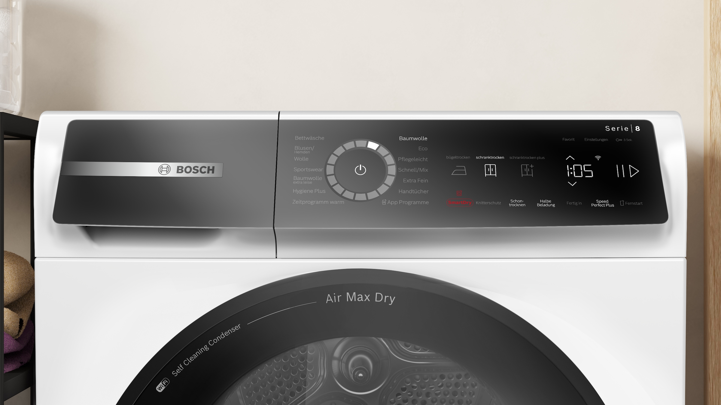 BOSCH Wärmepumpentrockner »WRB247C40« Serie 8