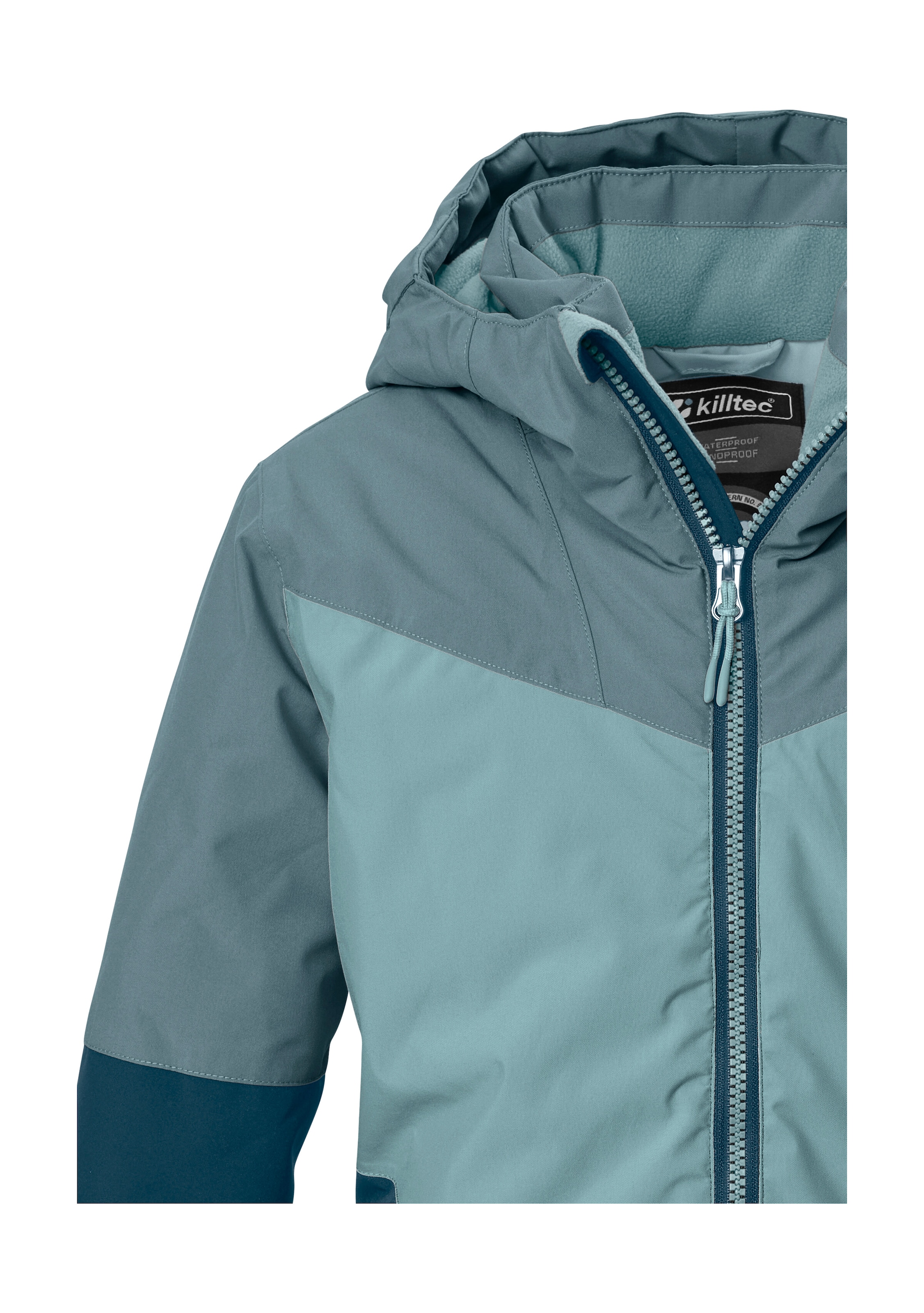 Killtec Funktionsjacke »KOW 156 GRLS JCKT« Wind- und wasserdichte Kinderjacke, reflektierend, warm wattiert
