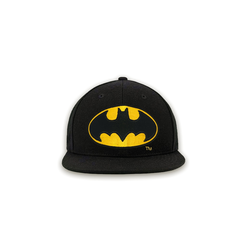 LOGOSHIRT Snapback Cap »DC Batman«, mit lizenzierter Stickerei