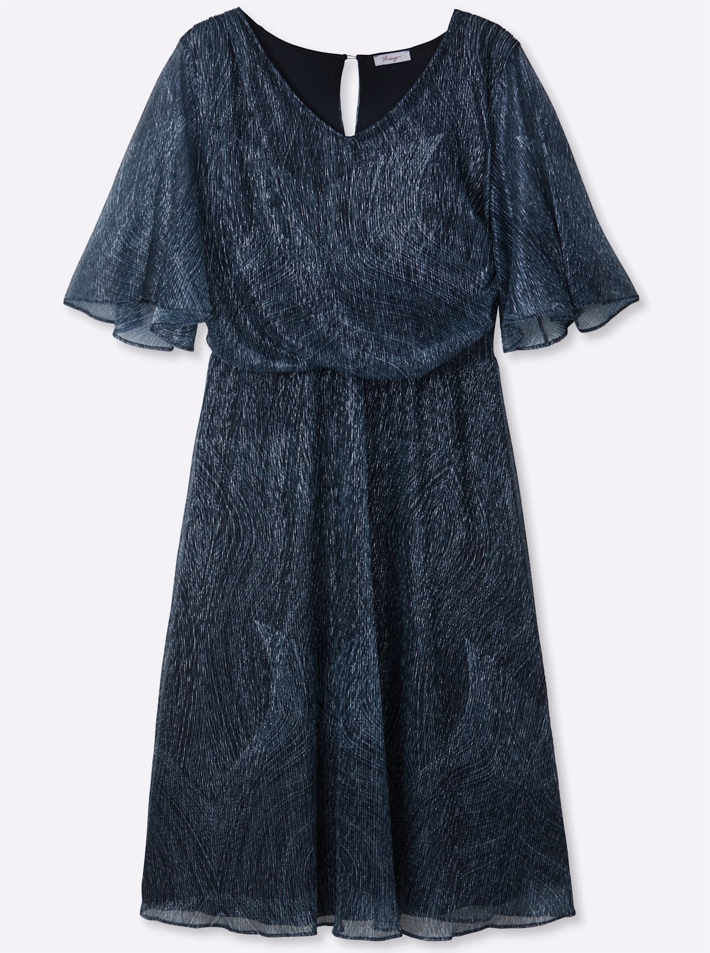 Sheego Chiffonkleid »Chiffonkleid«