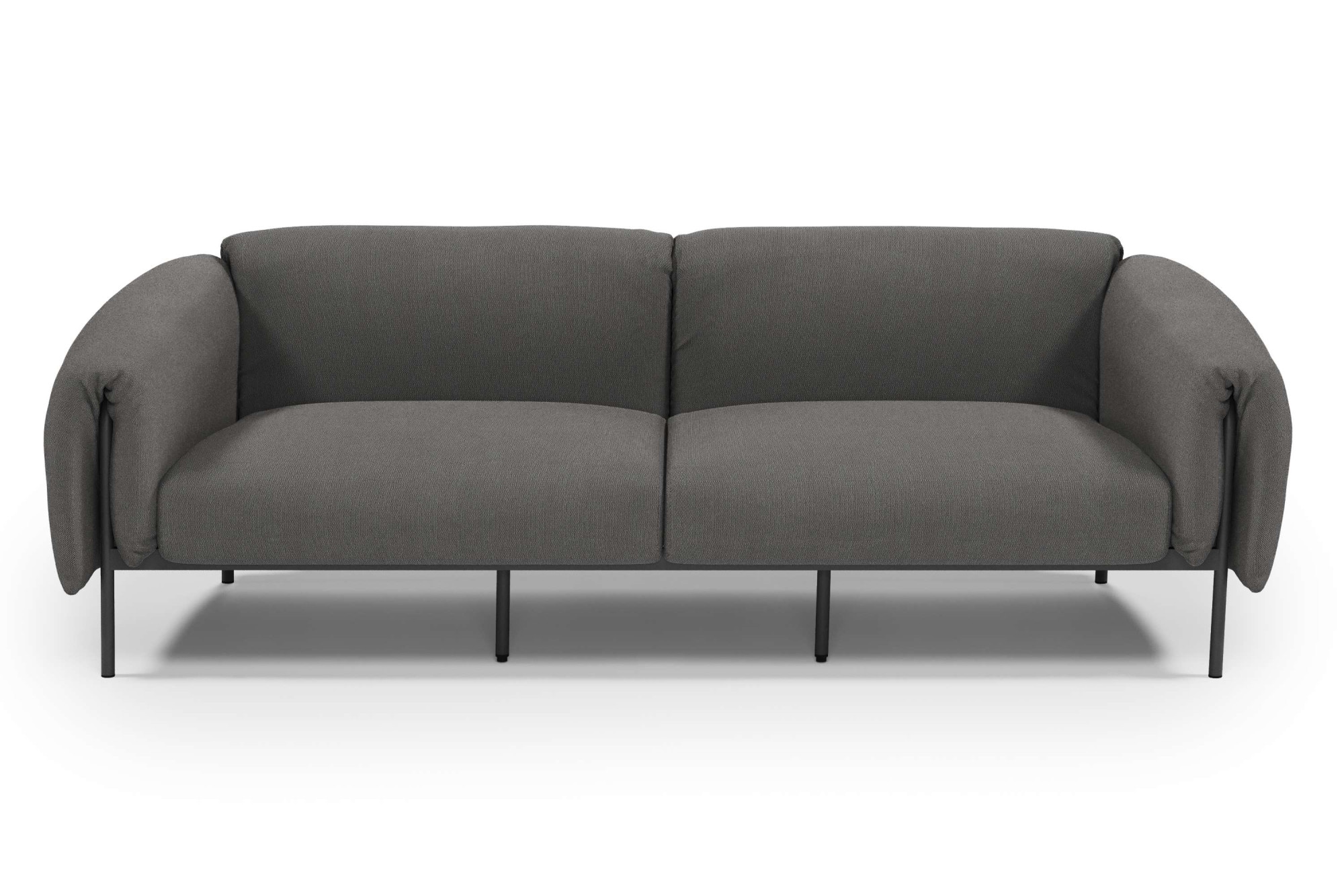 andas 3-Sitzer »Lumi«, Outdoor Gartensofa, wetterfeste Materialien, Breite 228 cm
