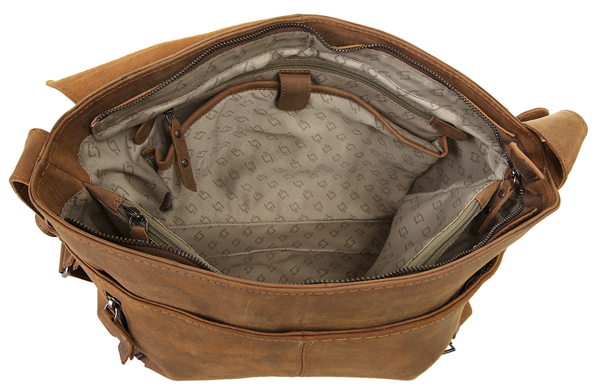 Landleder Messenger Bag, echt Leder
