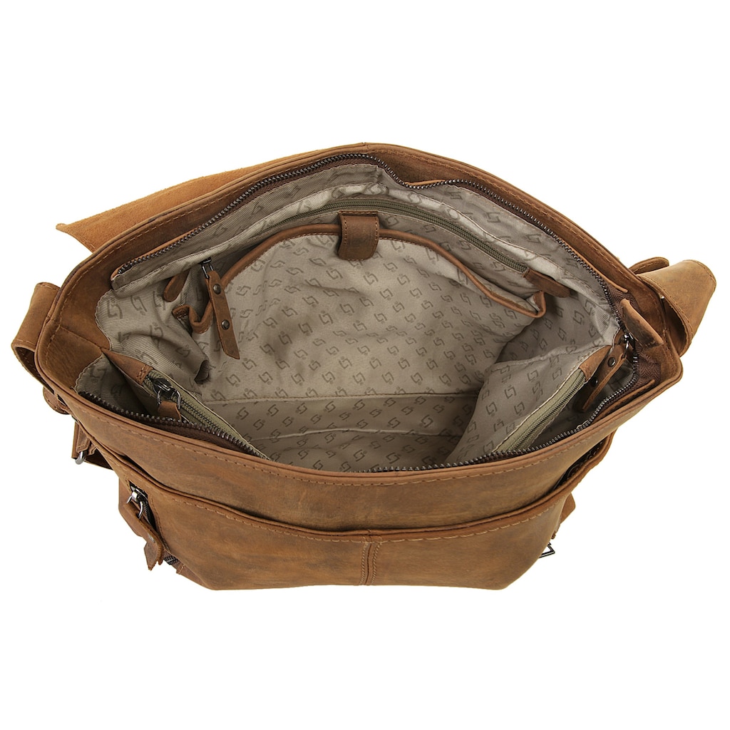 Landleder Messenger Bag