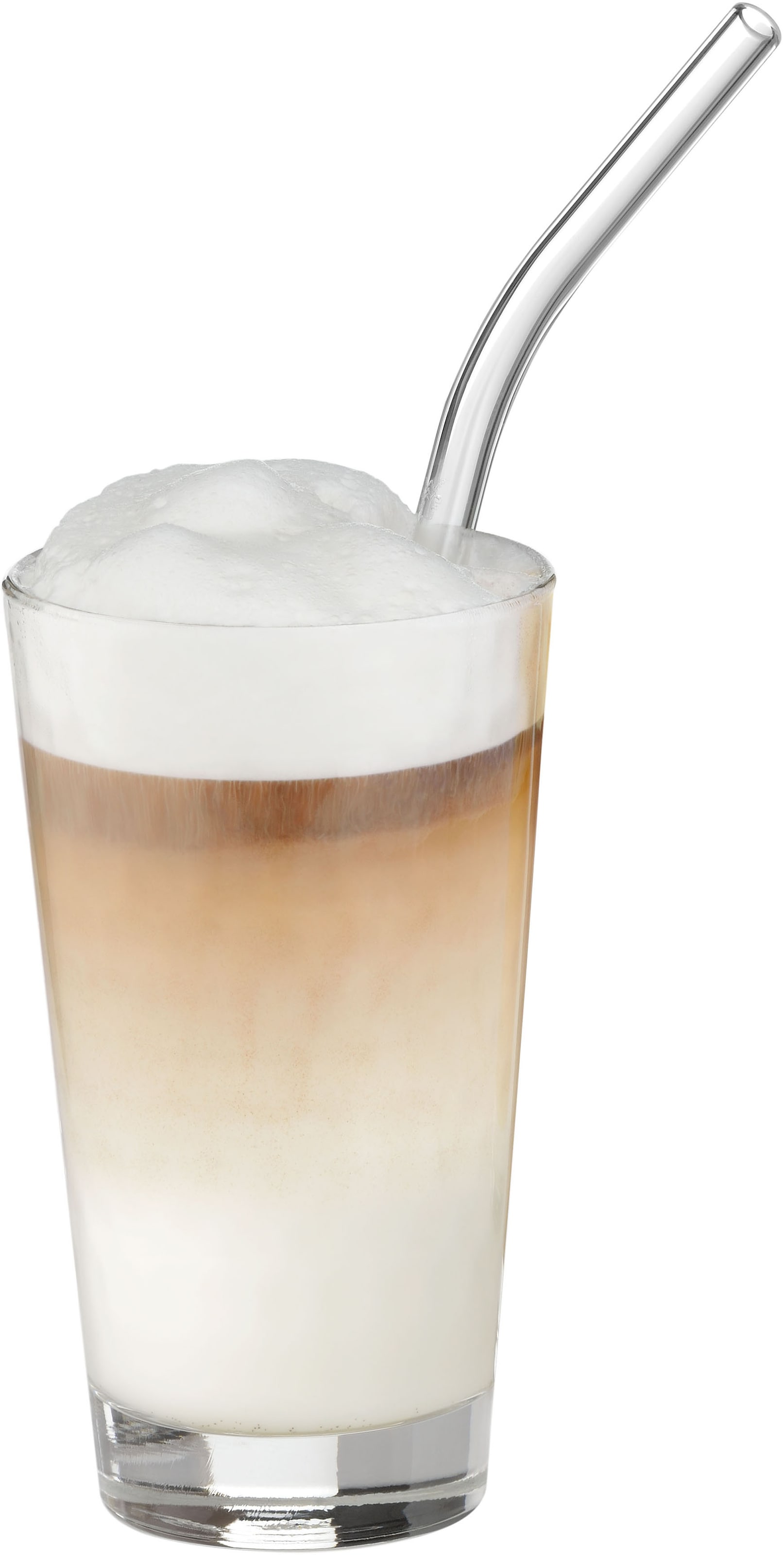 WMF Trinkhalme »WMF« 6-teiliges Set, 22 cm Länge, inkl. Reinigungsbürste, Borosilikatglas