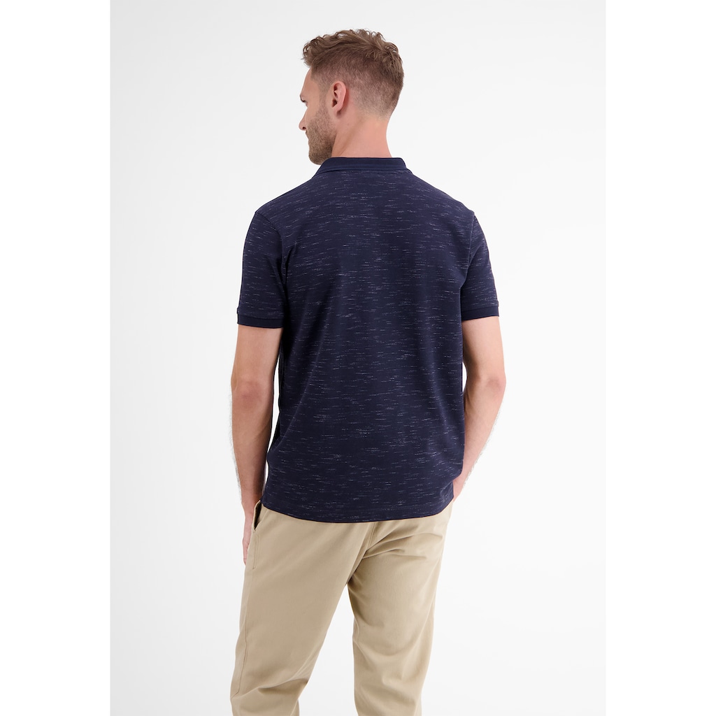 LERROS Poloshirt »LERROS Poloshirt in Two-Tone-Piqué«