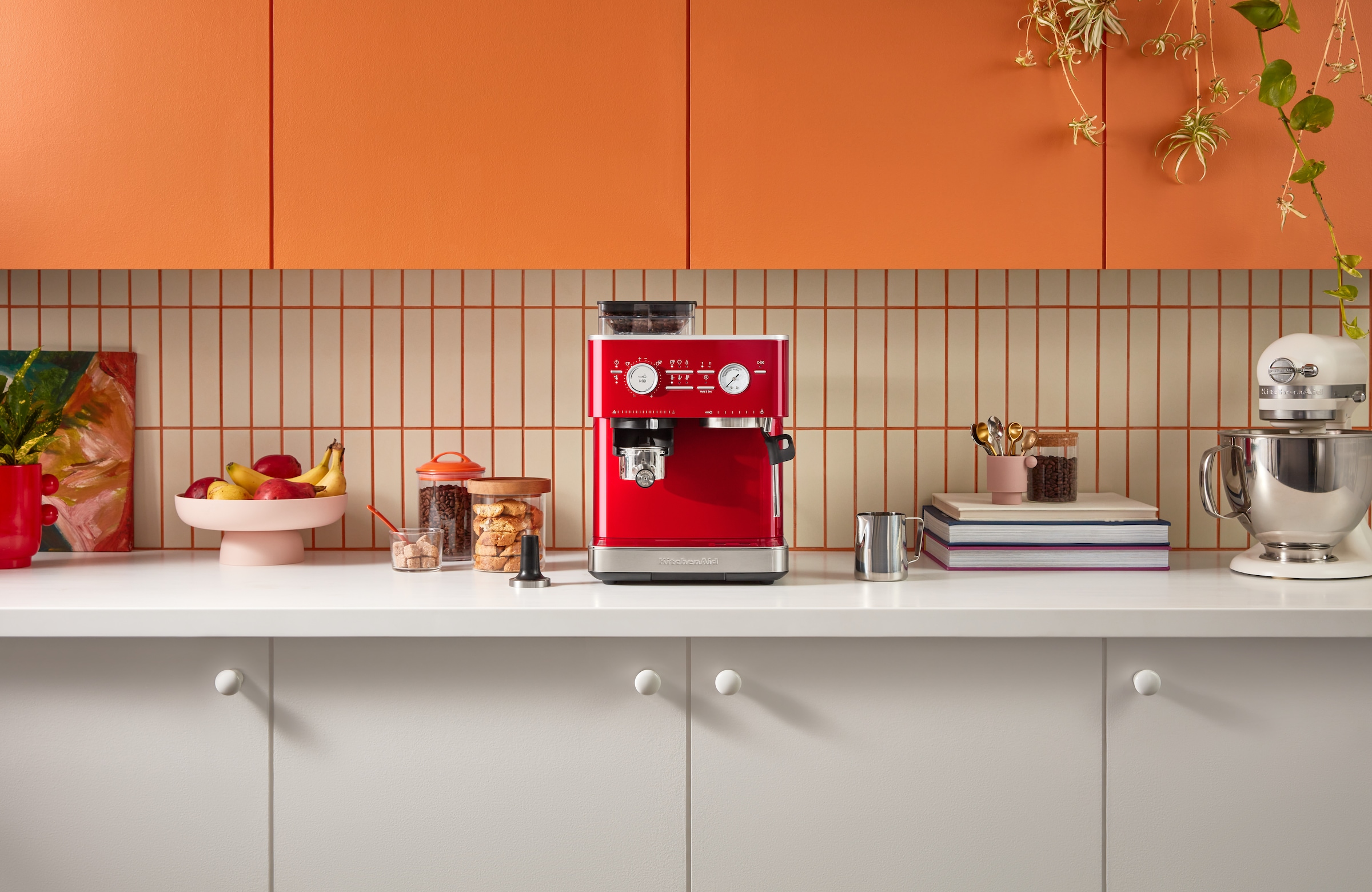 KitchenAid Espressomaschine »5KES6551EBK«, Siebträger mit Mühle