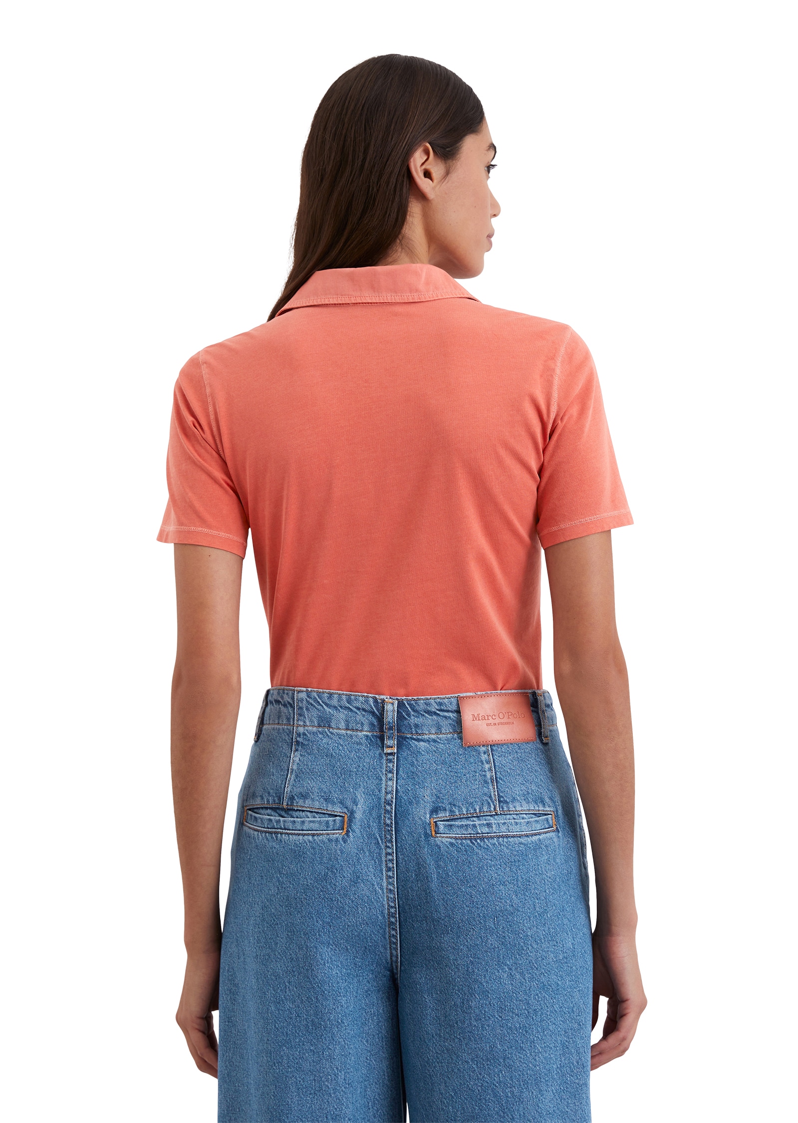 Marc O'Polo Poloshirt, in überwaschener Optik