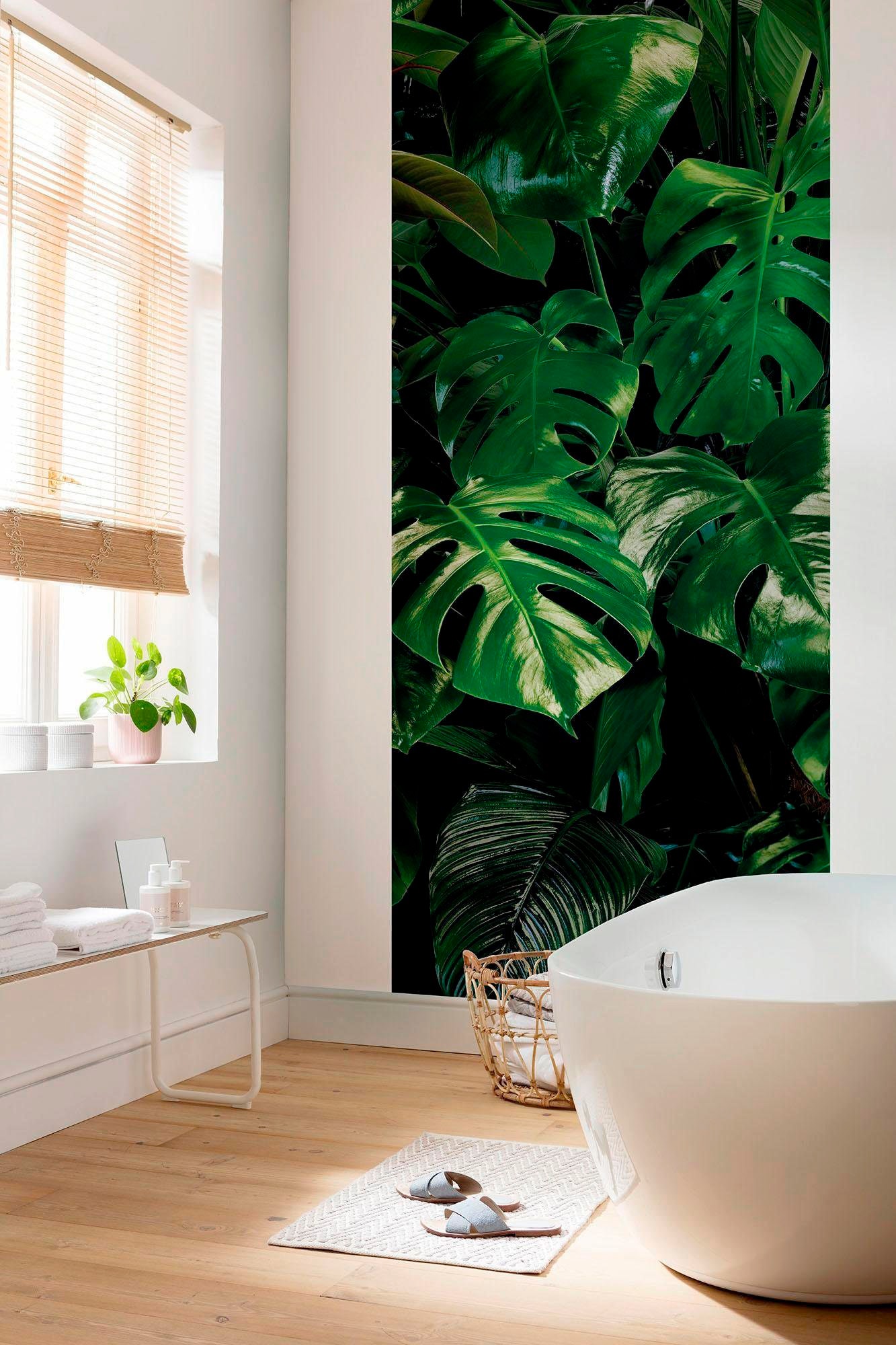 Komar Vliestapete »Digitaldruck Vlies -  Tropical Wall Panel - Größe 100 x 250 cm« bedruckt glatt Wohnzimmer, Schlafzimmer