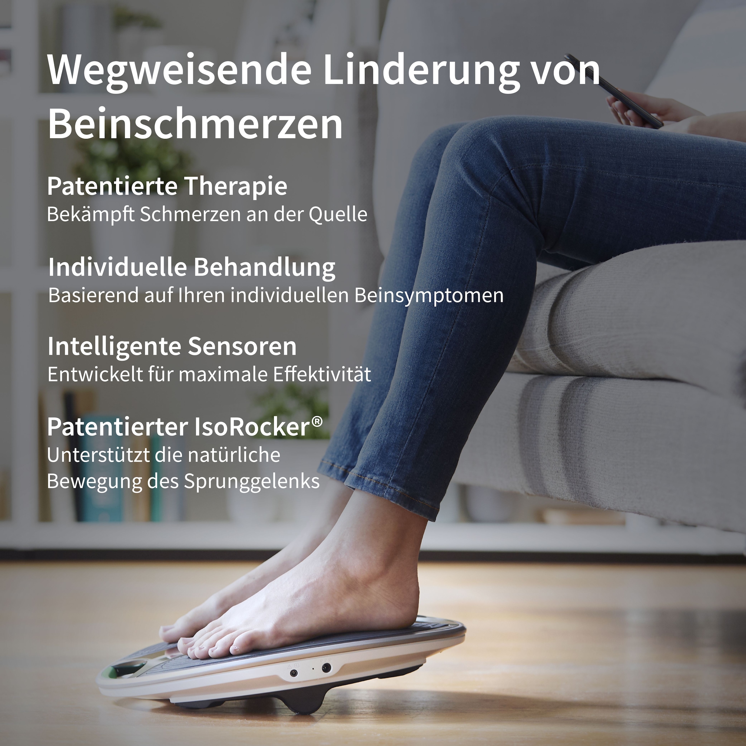 REVITIVE EMS-Fußmassage-Gerät »Medic Coach Durchblutungs-Stimulator« Effektive Knieschmerztherapie und bessere Durchblutung