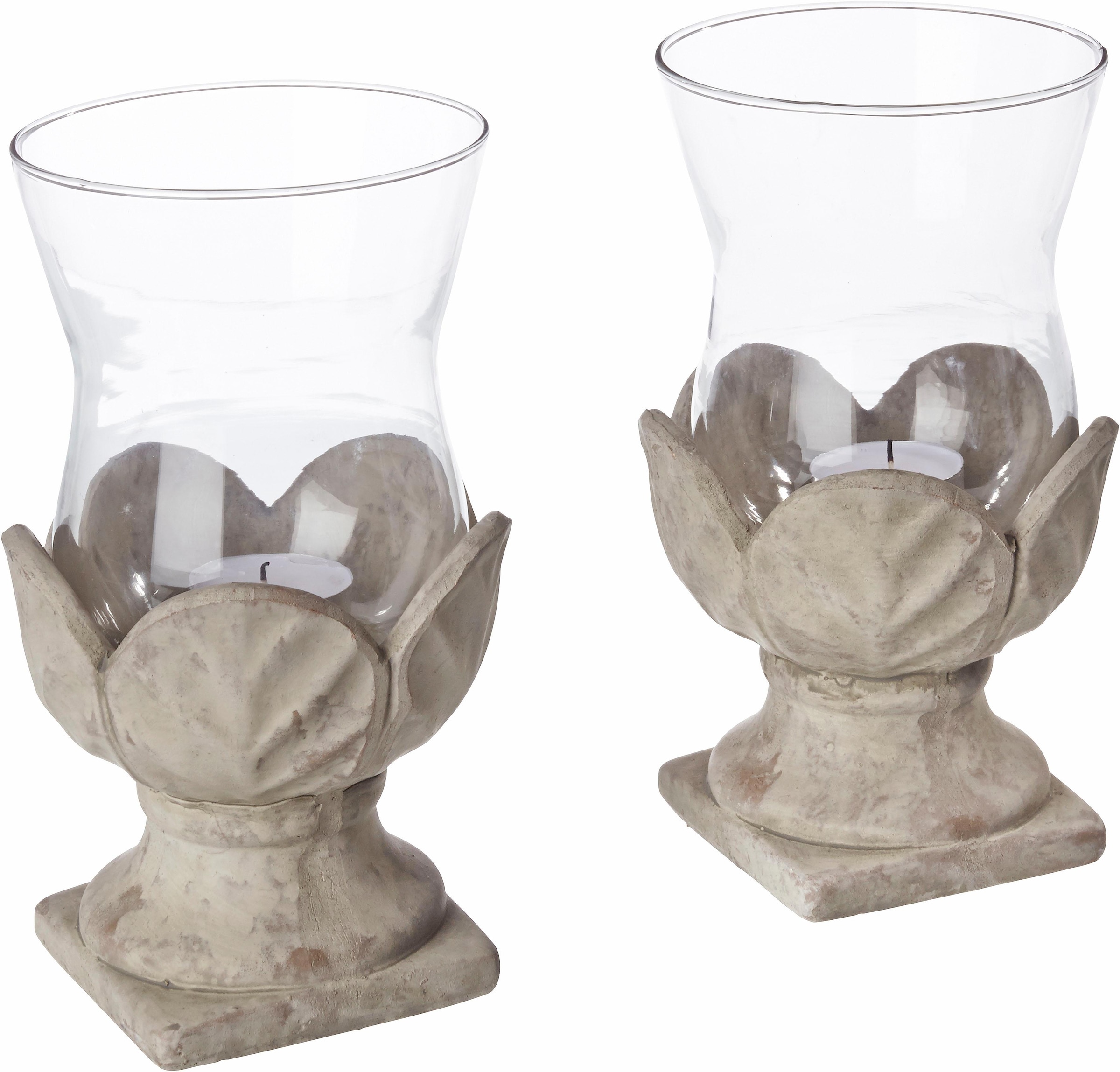 St.) (Set, 2 kaufen Home »Antik-Windlicht«, affaire bequem Windlicht