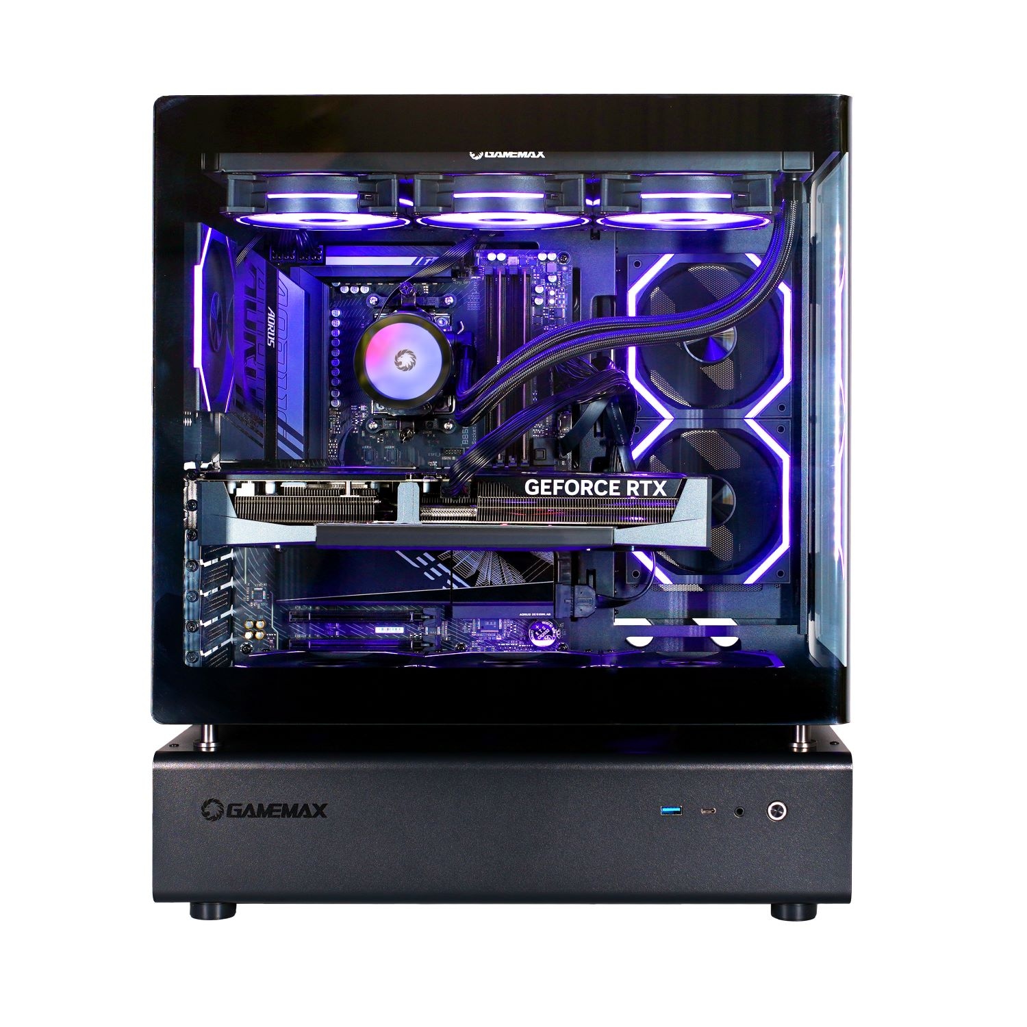 GAMEMAX Gaming-PC »N80 BK 7503«, Windows 11, DDR5 RAM, Gen4 SSD