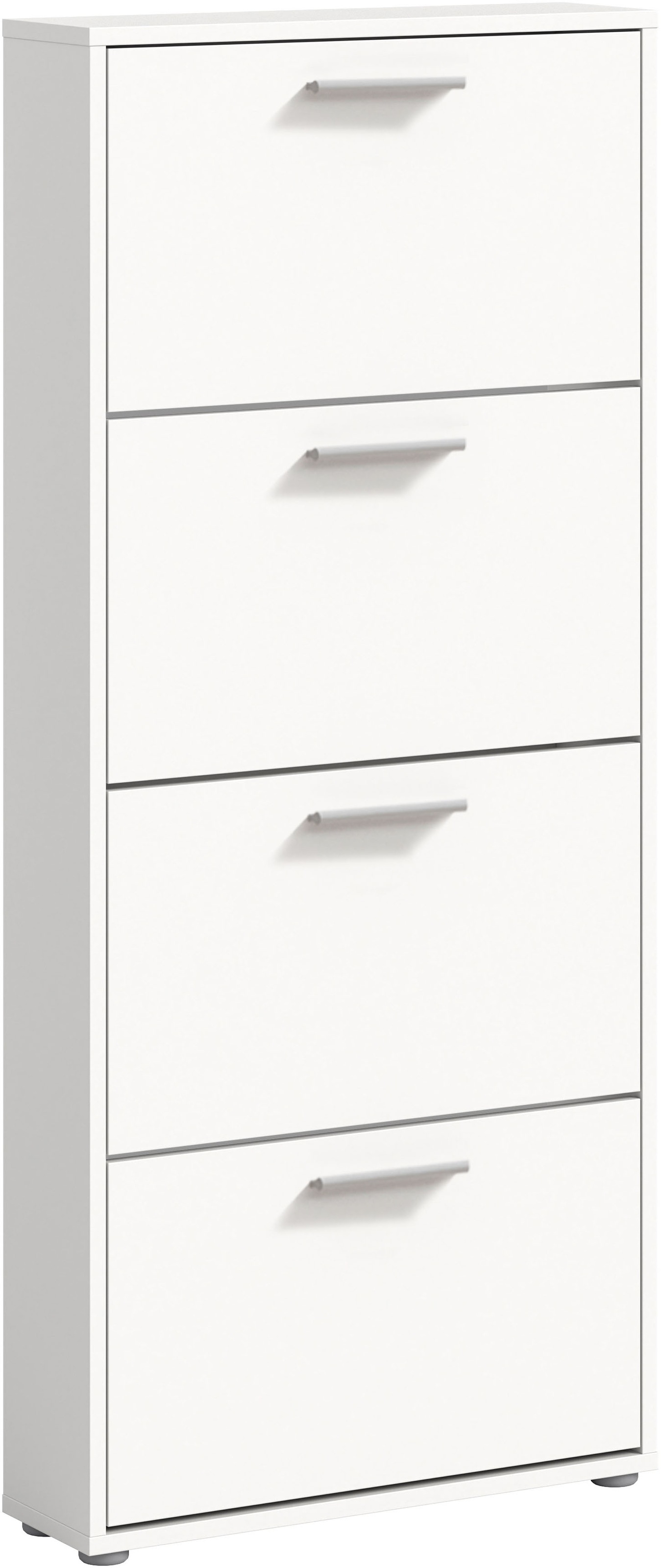 HBZ Schuhkommode »Sam Schuhkipper, Schuhschrank BxHxT 59x136x17 cm«, (1 St.), mit 4 Klappen