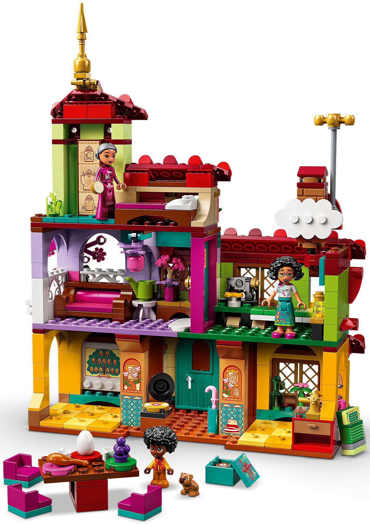 LEGO® Konstruktionsspielsteine »Das Haus der Madrigals (43202), LEGO® Disney Princess«, (587 St.), Made in Europe