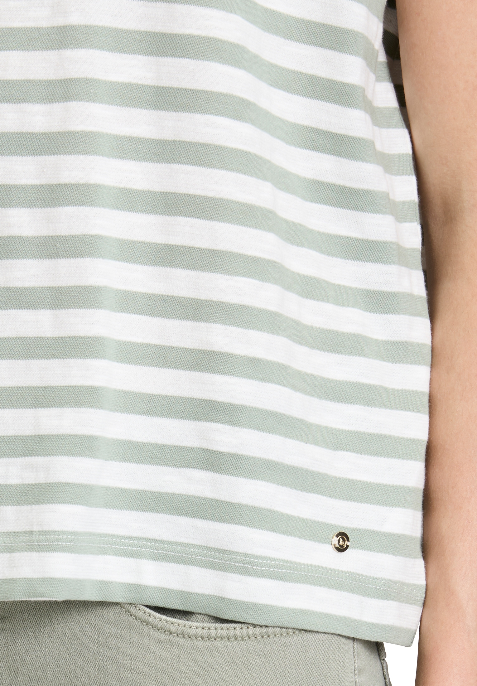 Betty&Co 3/4-Arm-Shirt »Ringelshirt mit Rundhalsausschnitt«