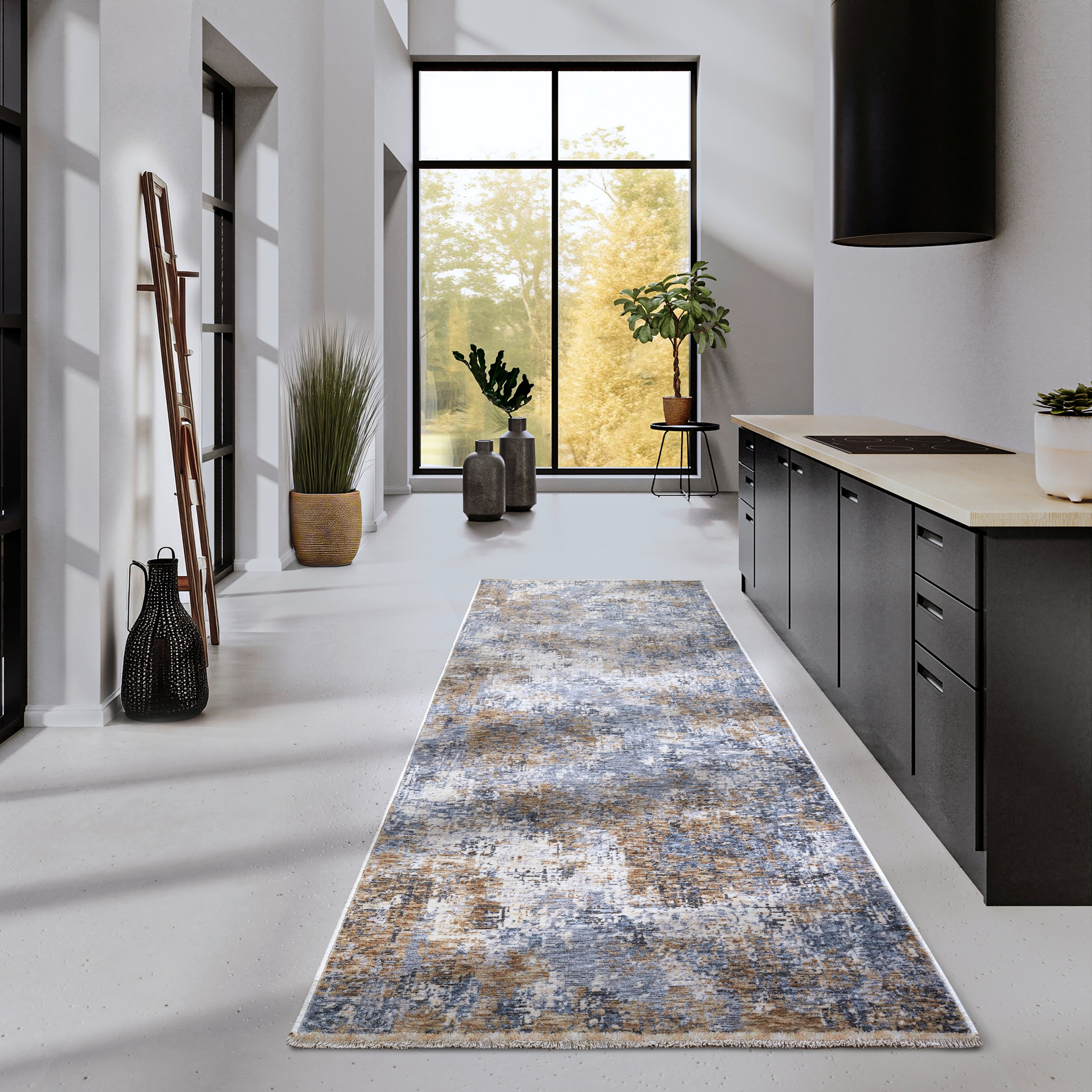 Villeroy & Boch Teppich »Joseph«, rechteckig, 7 mm Höhe, Vintage, Fransen, Wohnzimmer, Schlafzimmer, Modern, Kurzflor, Flur